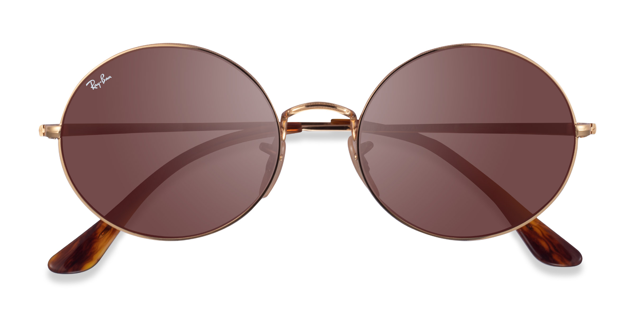 Doré Ray-Ban RB1970 -  Métal Lunettes de soleil