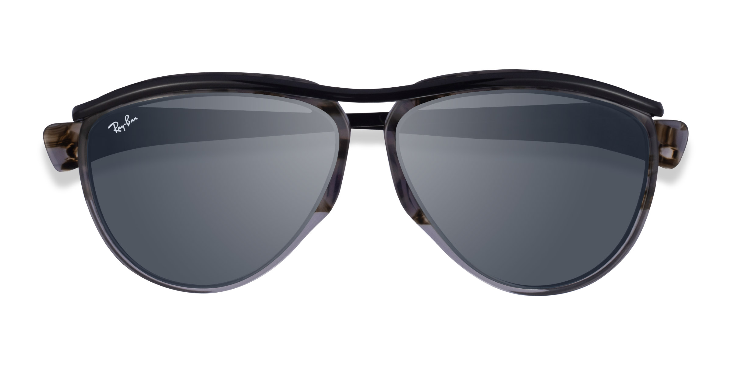 Havana Ray-Ban RB2219 -  Metal Sunglasses