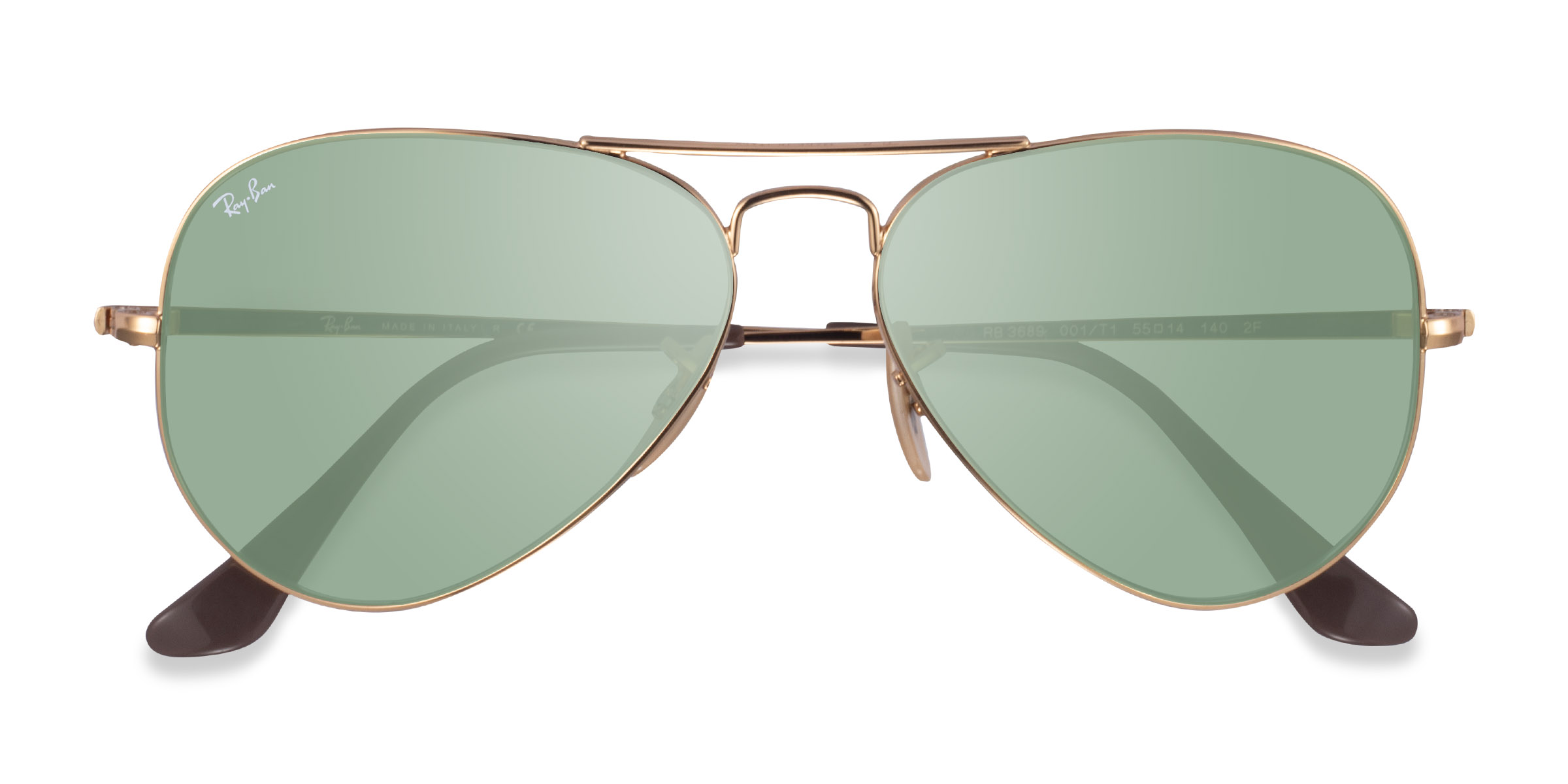 Doré Ray-Ban RB3689 -  Métal Lunettes de soleil