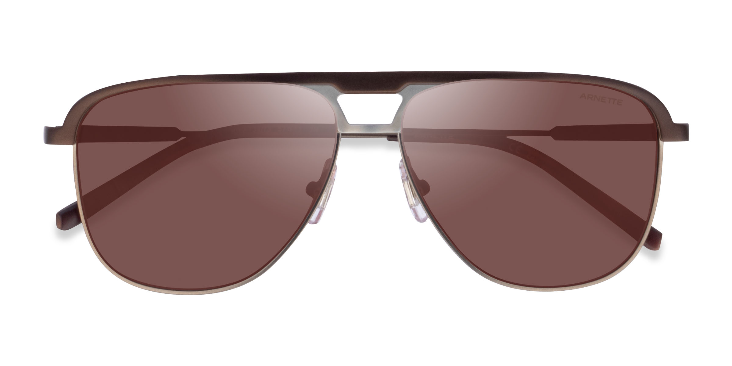 Matte Brown ARNETTE Holboxx -  Métal Lunettes de soleil