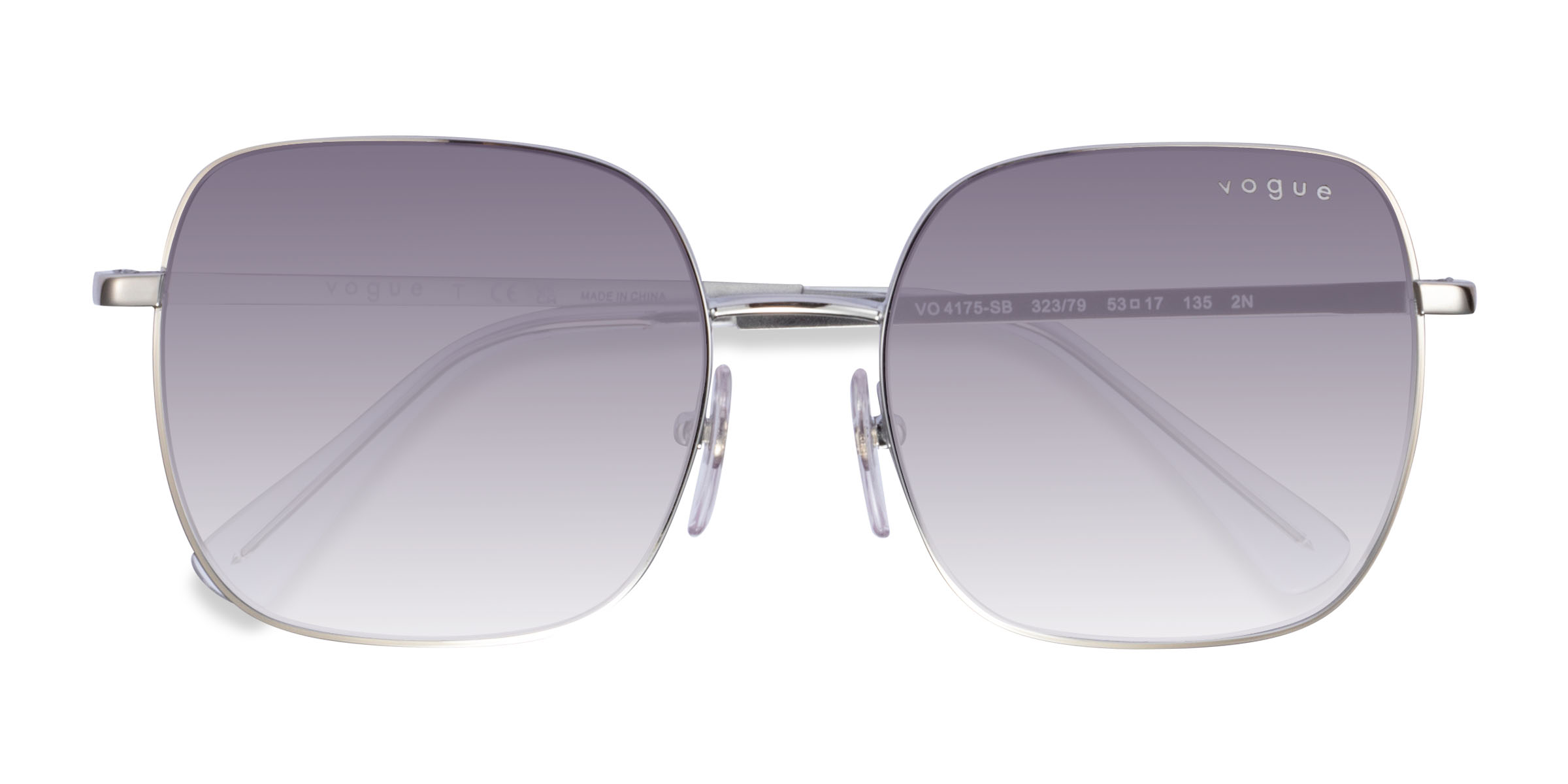 Argenté Vogue Eyewear VO4175SB -  Métal Lunettes de soleil