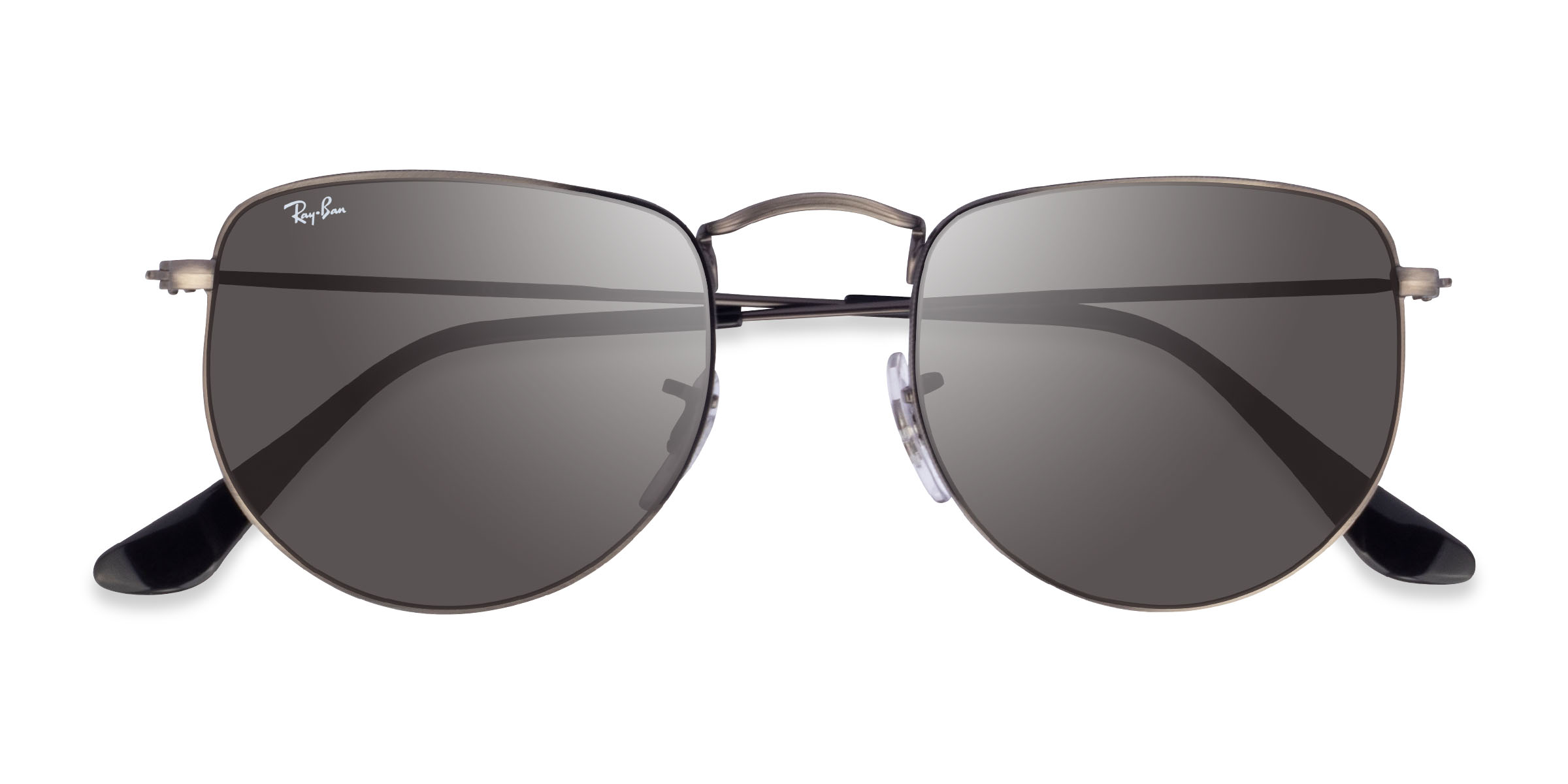 Antique Gunmetal Ray-Ban RB3958 Elon -  Métal Lunettes de soleil