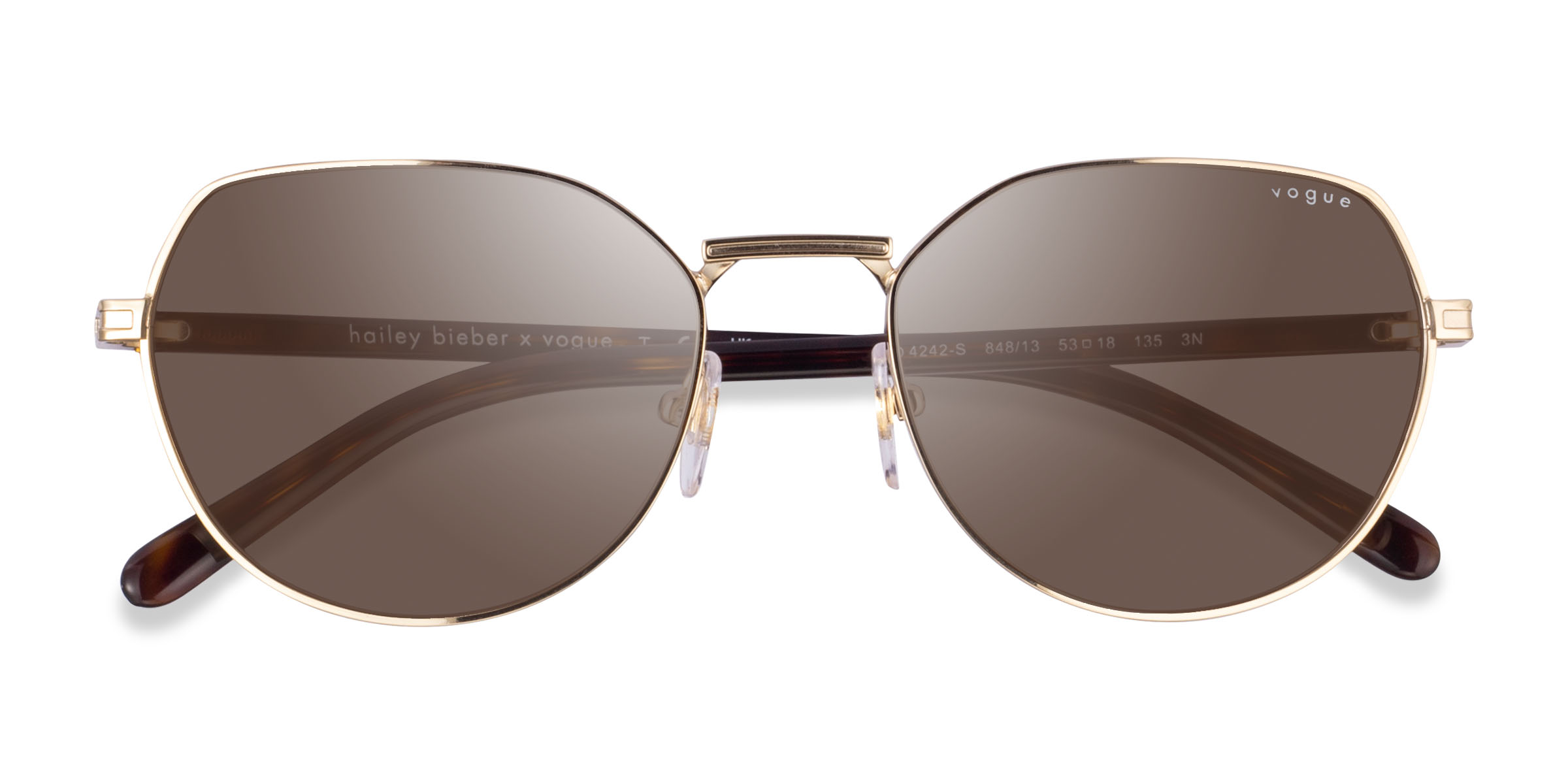 Pale Gold Vogue Eyewear VO4242S -  Métal Lunettes de soleil
