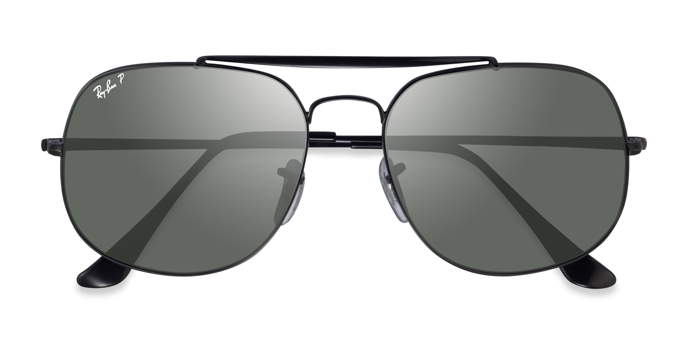 Noir Ray-Ban RB3561 The General -  Métal Lunettes de soleil
