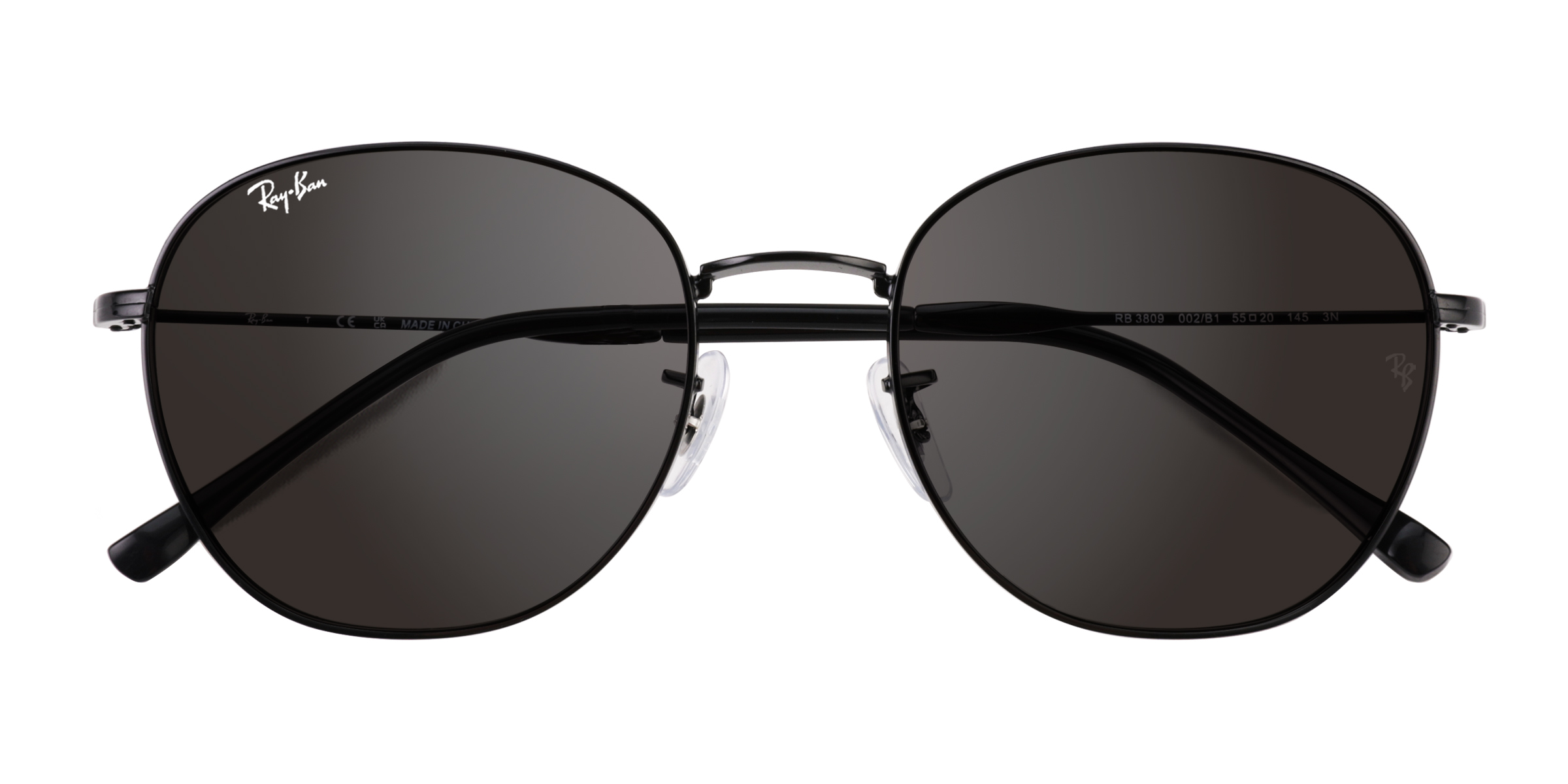Noir Ray-Ban RB3809 -  Métal Lunettes de soleil