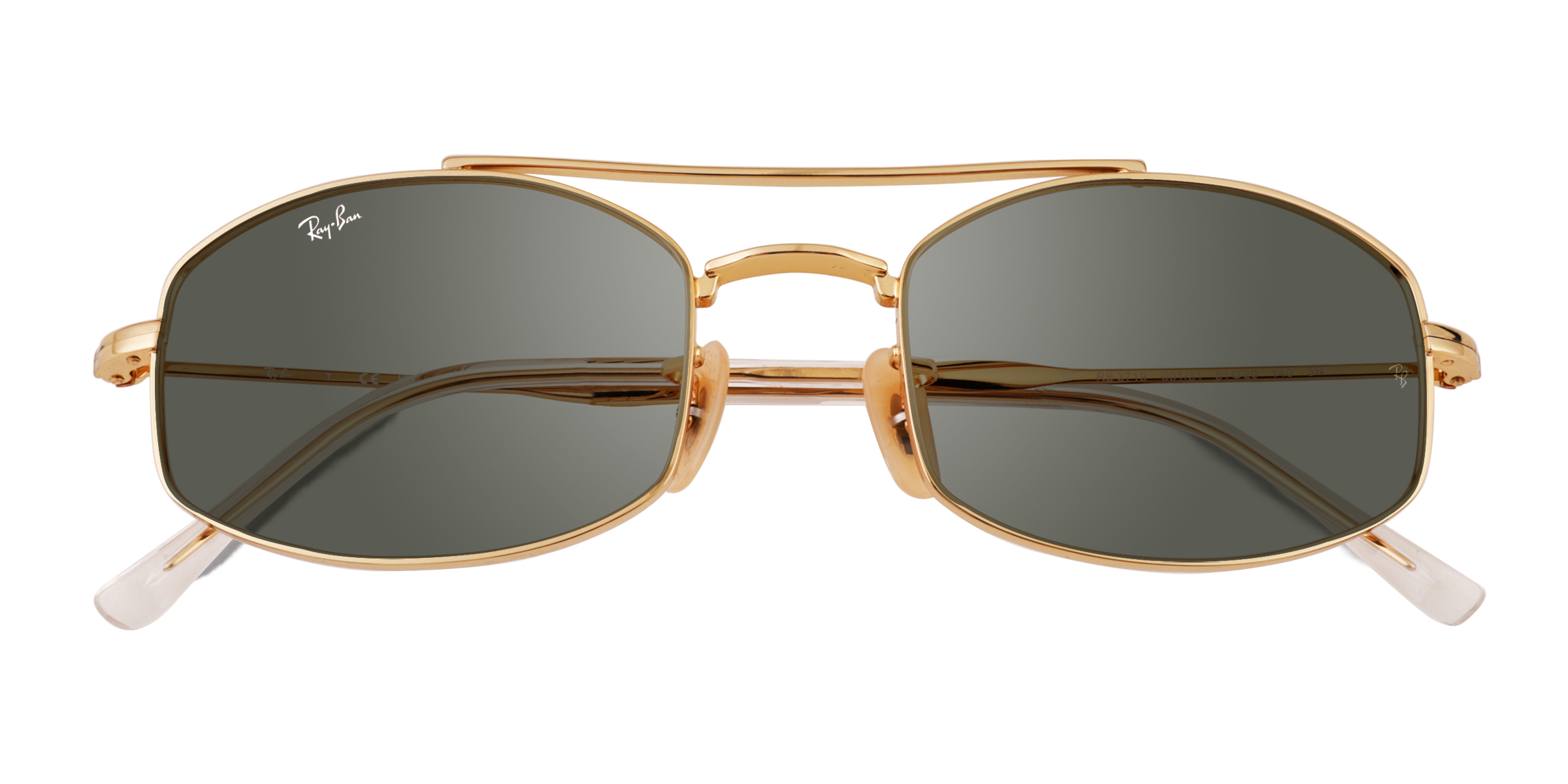 Shiny Gold Ray-Ban RB3719 -  Metal Sunglasses