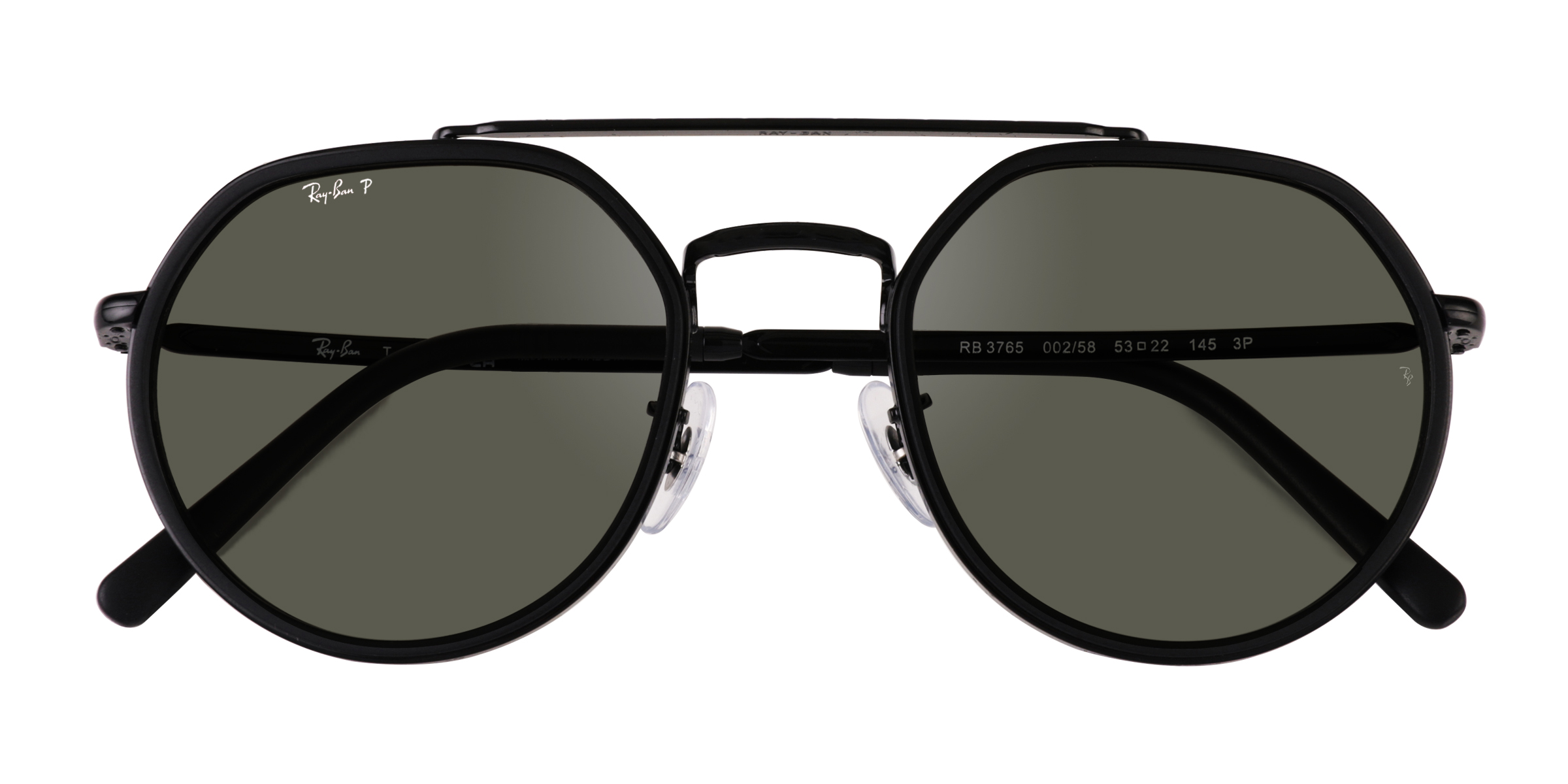 Noir Ray-Ban RB3765 -  Métal Lunettes de soleil