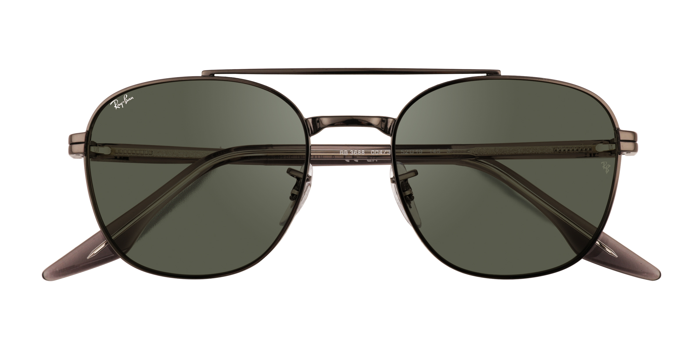 Dark Gunmetal Ray-Ban RB3688 -  Métal Lunettes de soleil