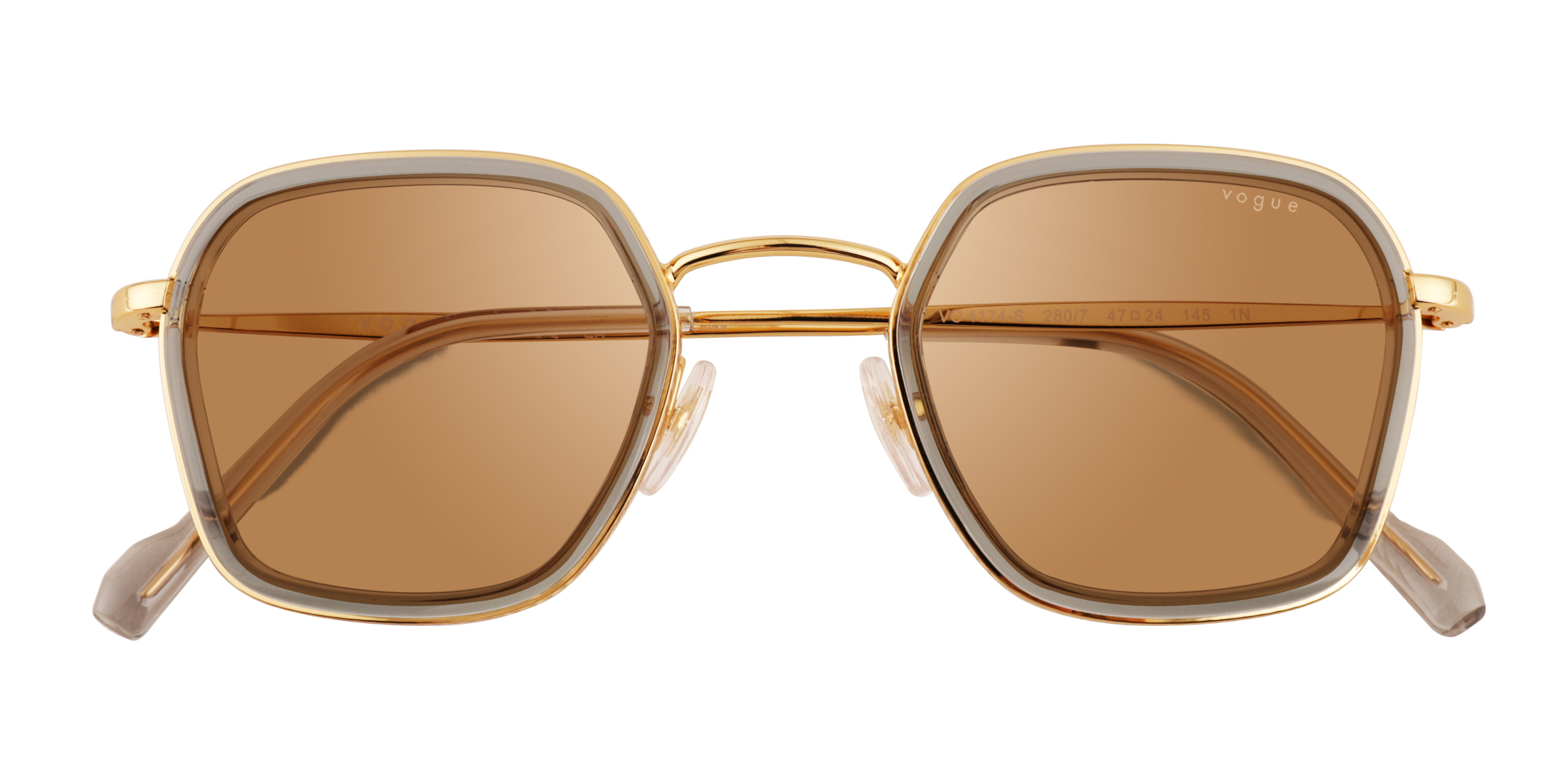 Doré Vogue Eyewear VO4174S - Métal Lunettes de soleil