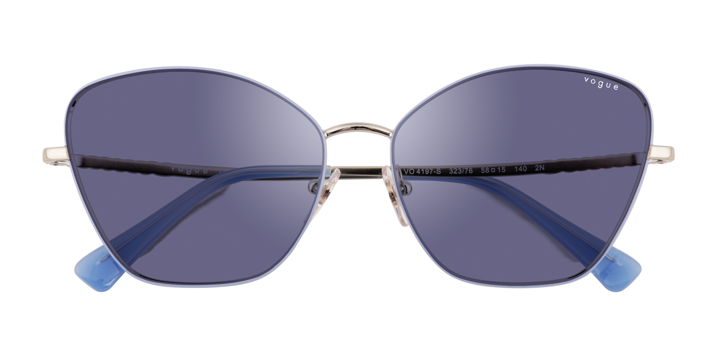 Blue Silver Vogue Eyewear VO4197S -  Métal Lunettes de soleil