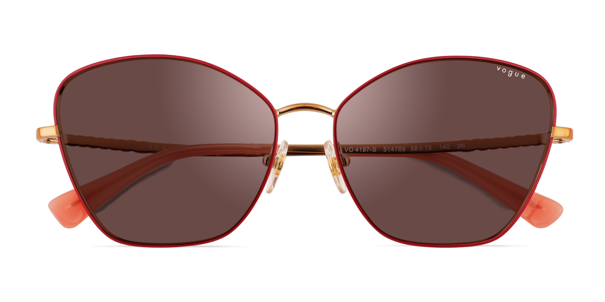 Rose Vogue Eyewear VO4197S -  Métal Lunettes de soleil