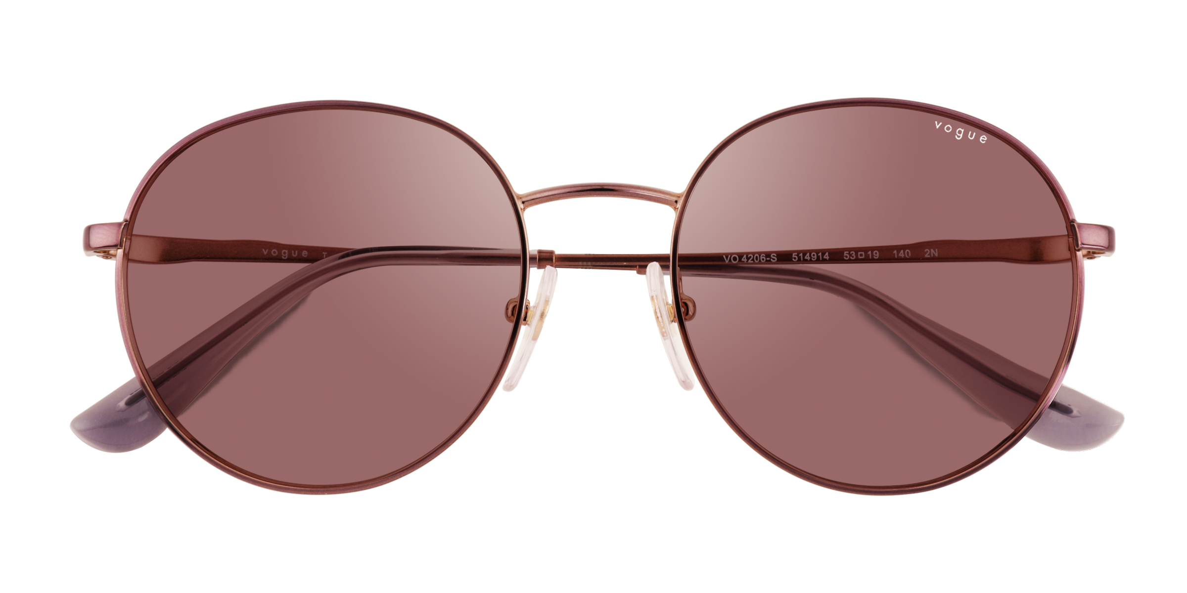 Gunmetal Purple Vogue Eyewear VO4206S -  Métal Lunettes de soleil