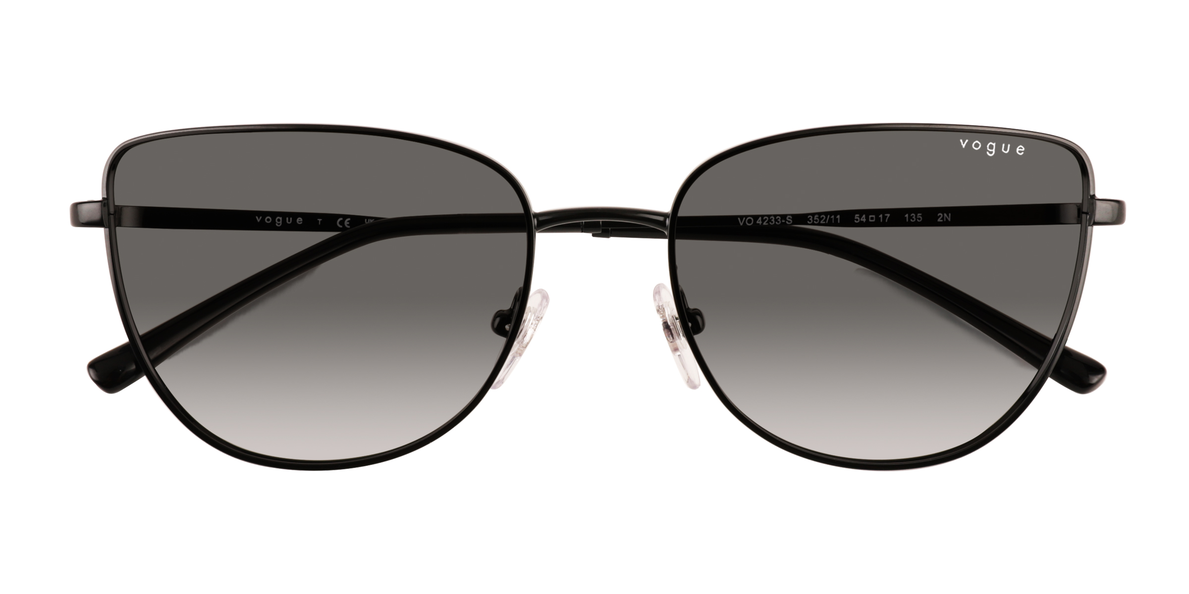 Noir Vogue Eyewear VO4233S -  Métal Lunettes de soleil