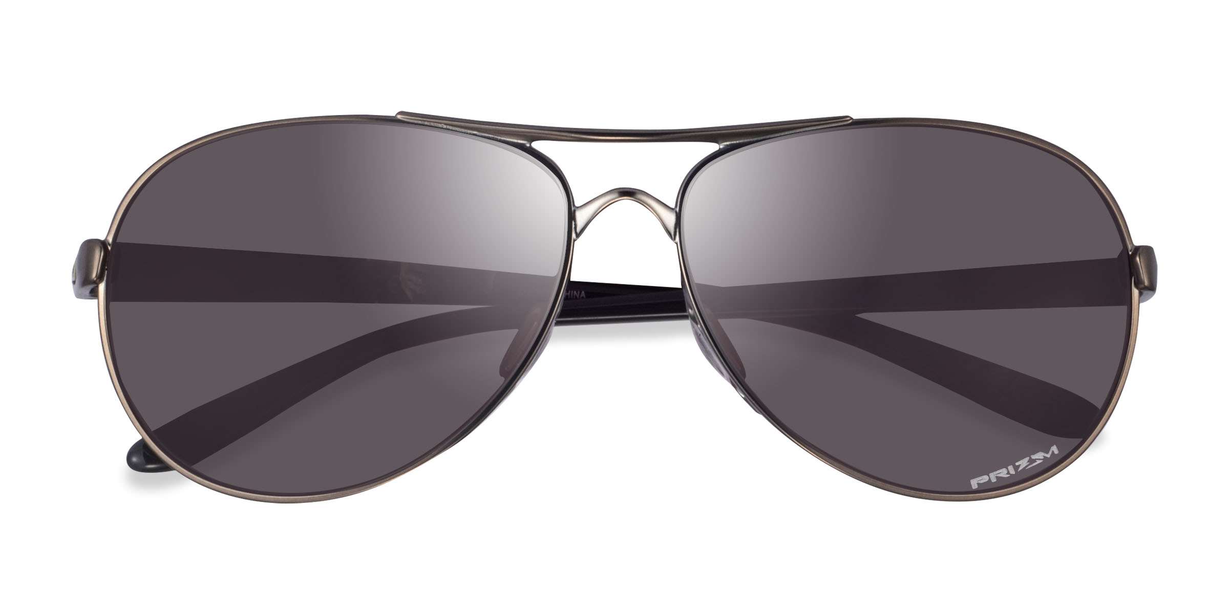 Gunmetal Oakley Feedback -  Metal Sunglasses