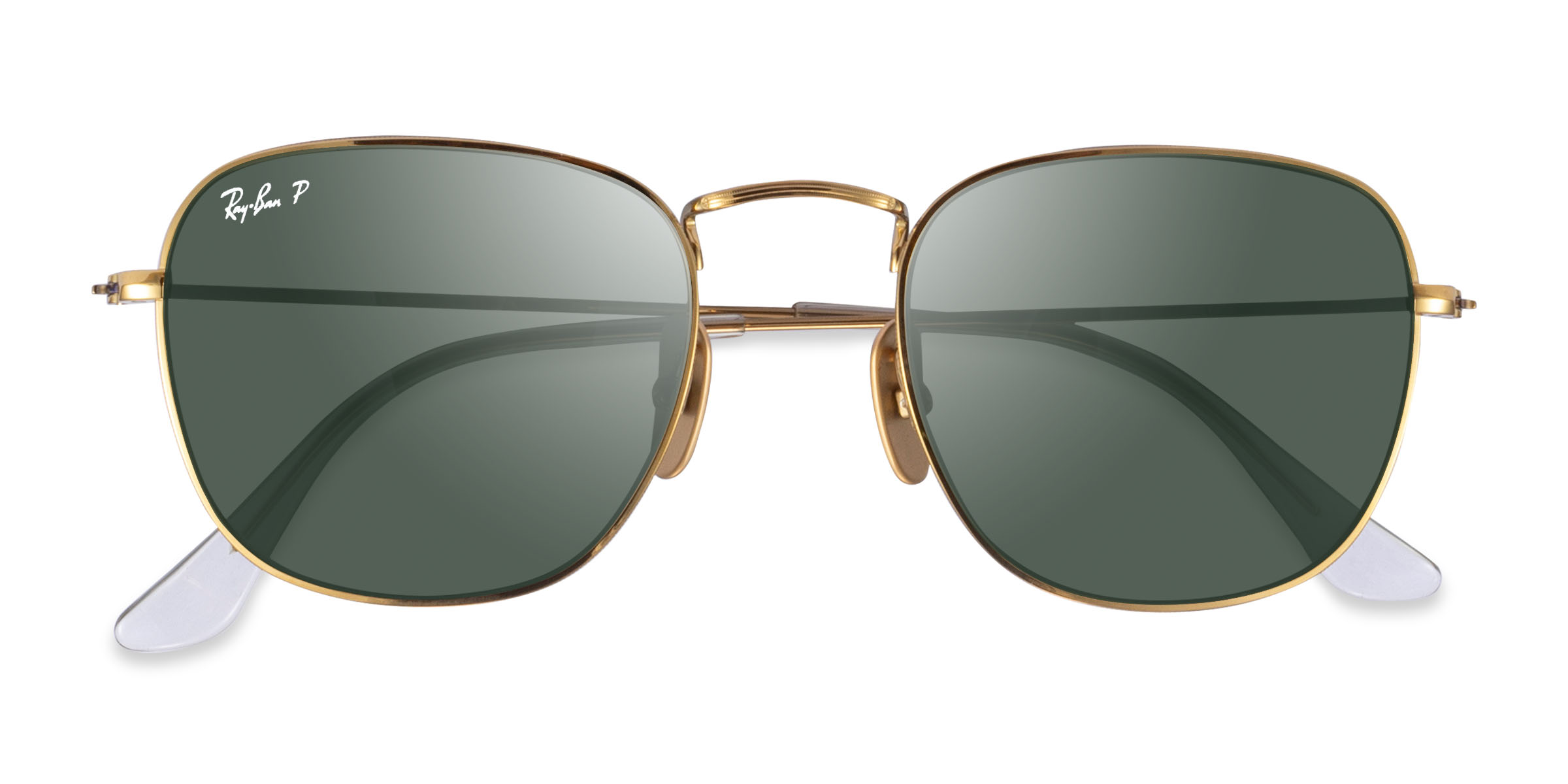 Shiny Gold Ray-Ban RB8157 Frank -  Titanium Sunglasses