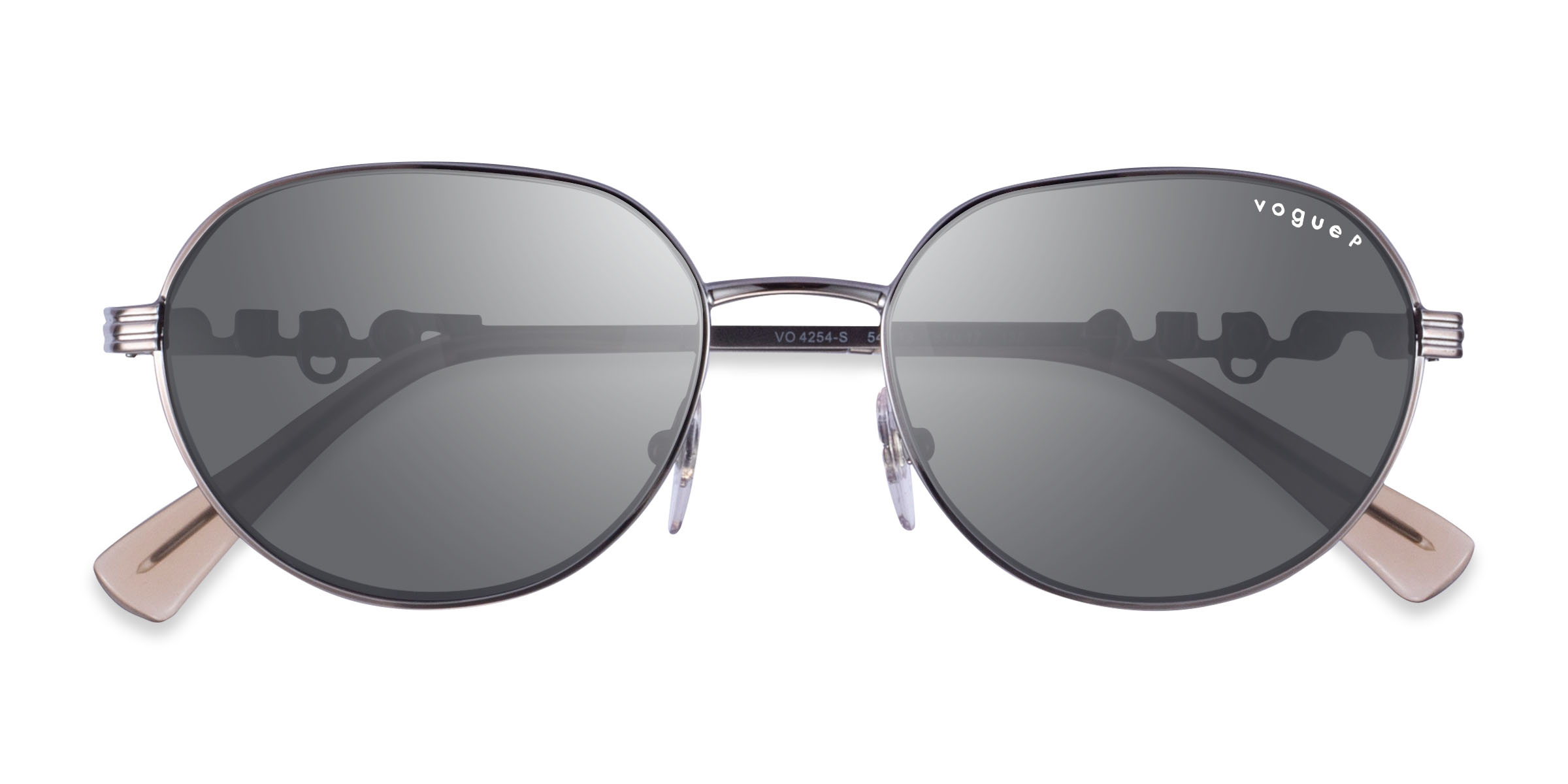 Matte Silver Vogue Eyewear VO4254S -  Metal Sunglasses