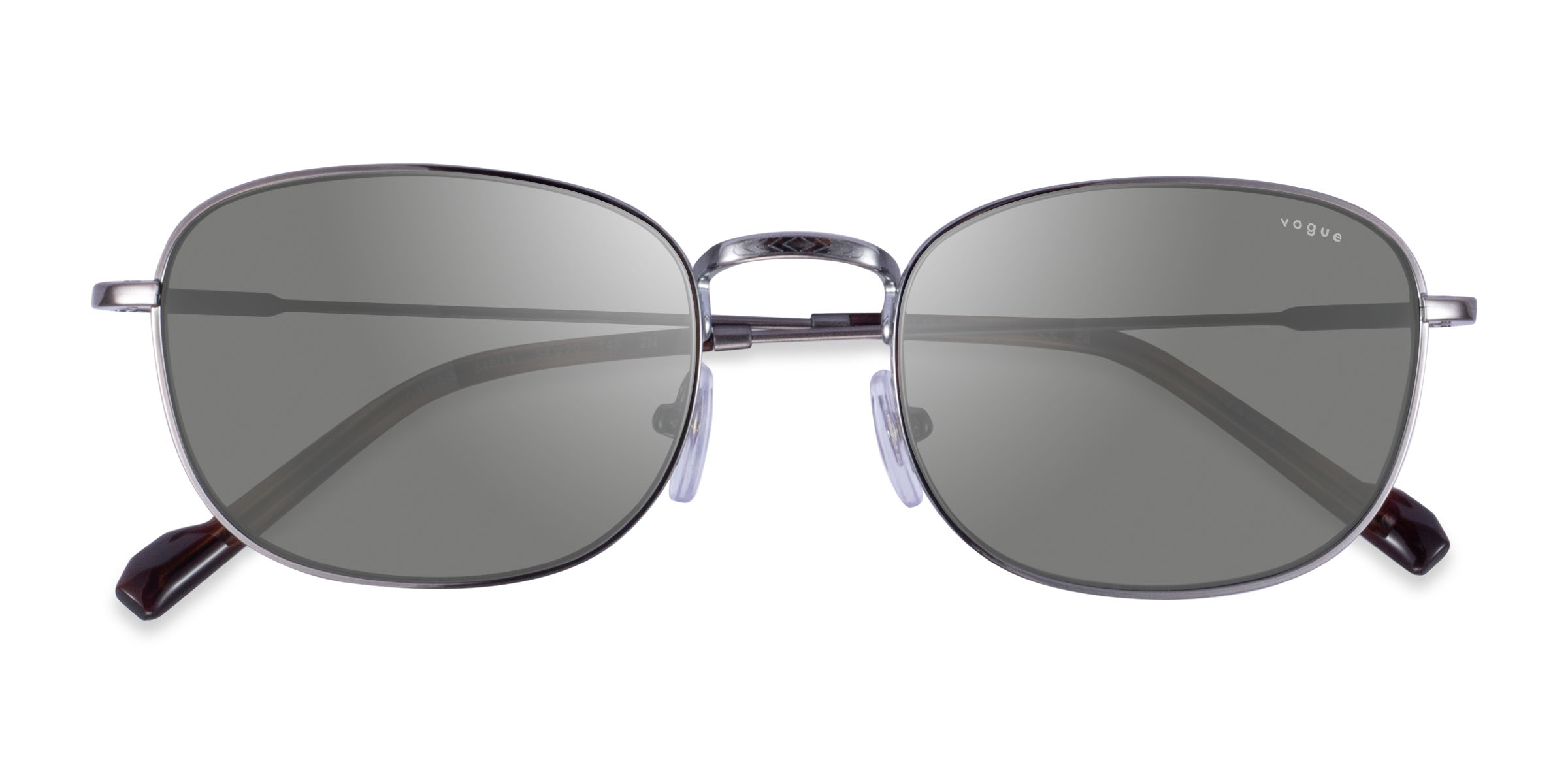 Matte Silver Vogue Eyewear VO4276S -  Metal Sunglasses