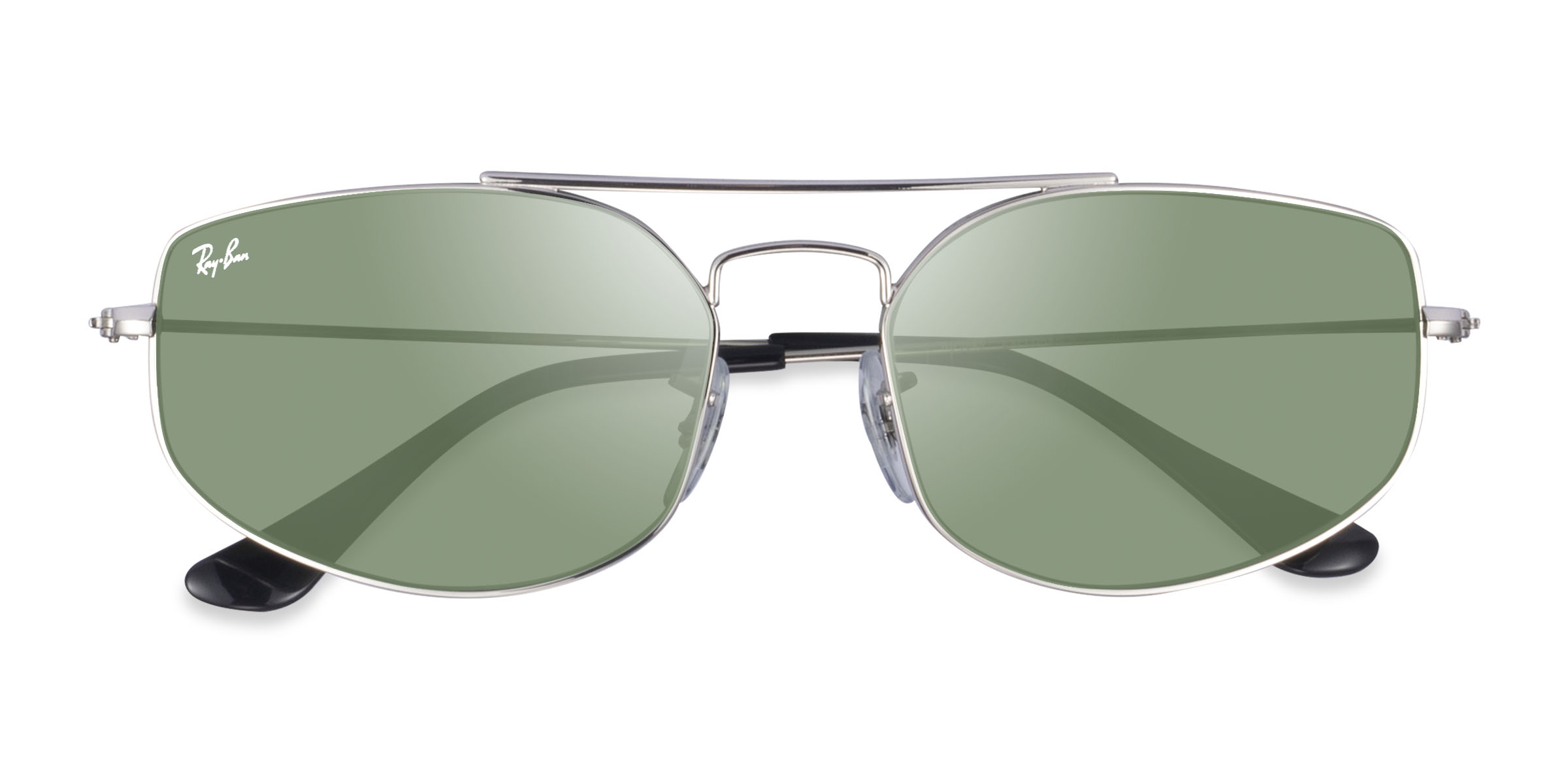 Silver Ray-Ban RB3845 Explorer 5 -  Metal Sunglasses