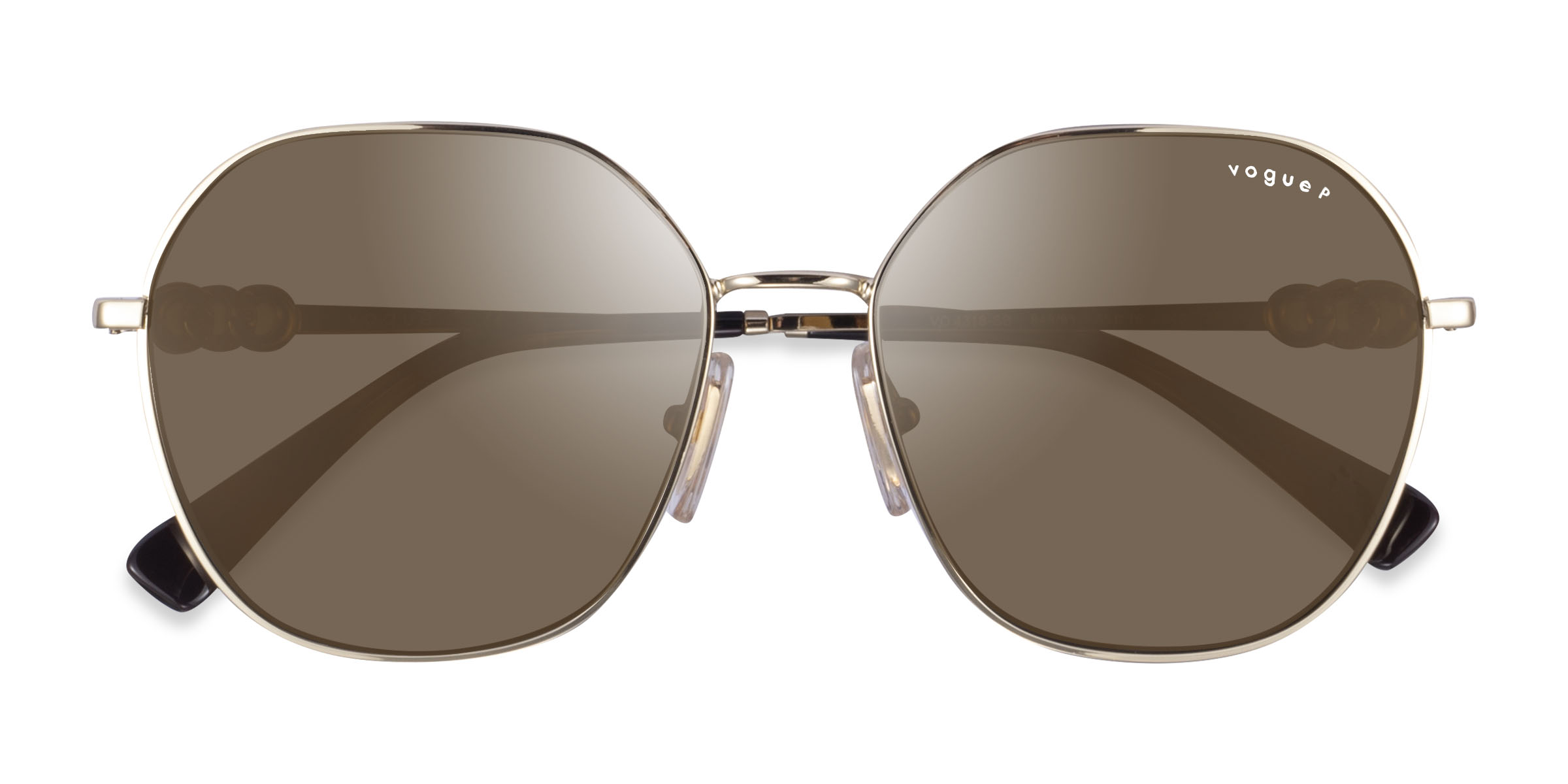 Gold Vogue Eyewear VO4318SB -  Metal Sunglasses