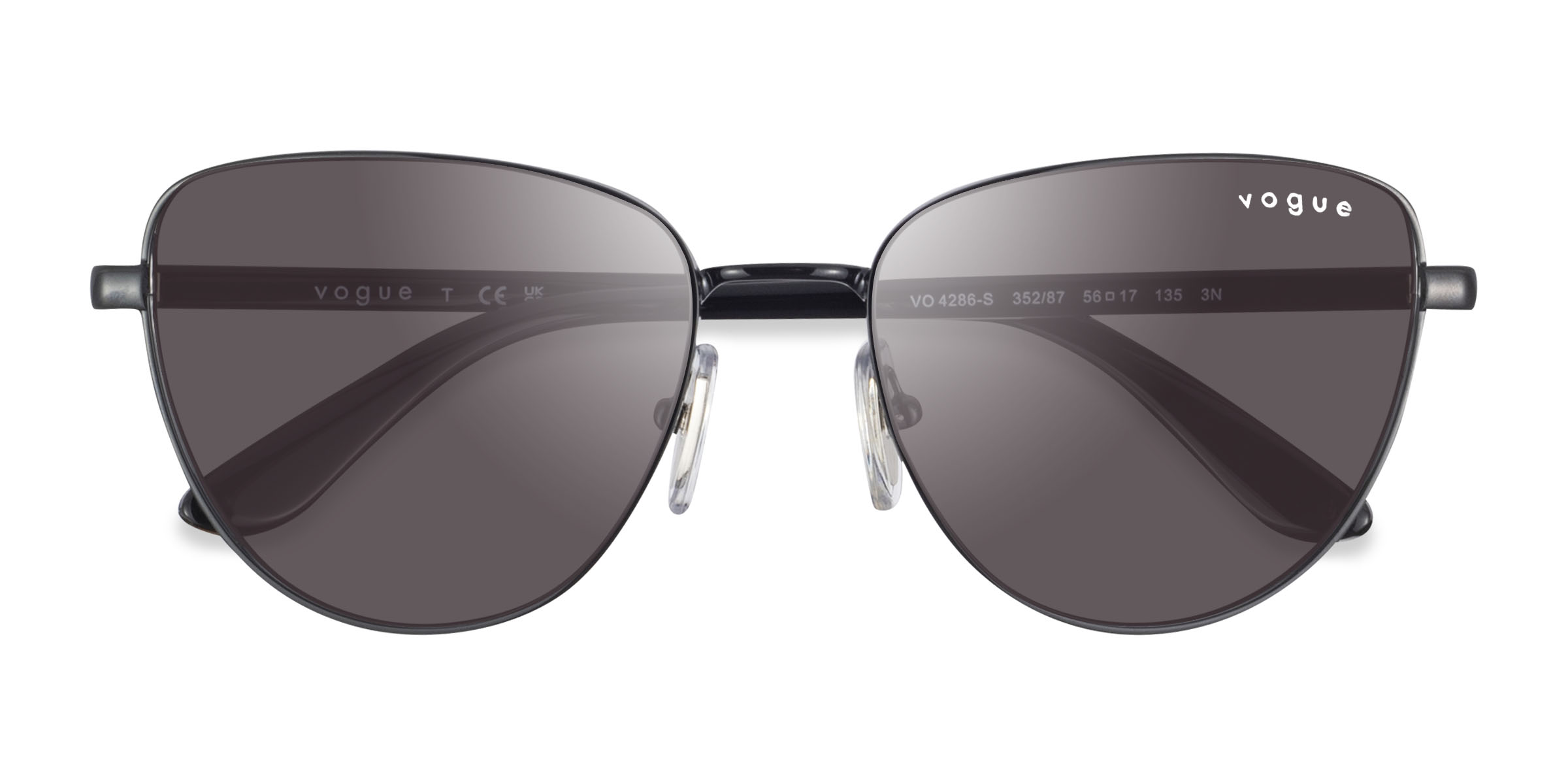 Noir Vogue Eyewear VO4286S -  Métal Lunettes de soleil