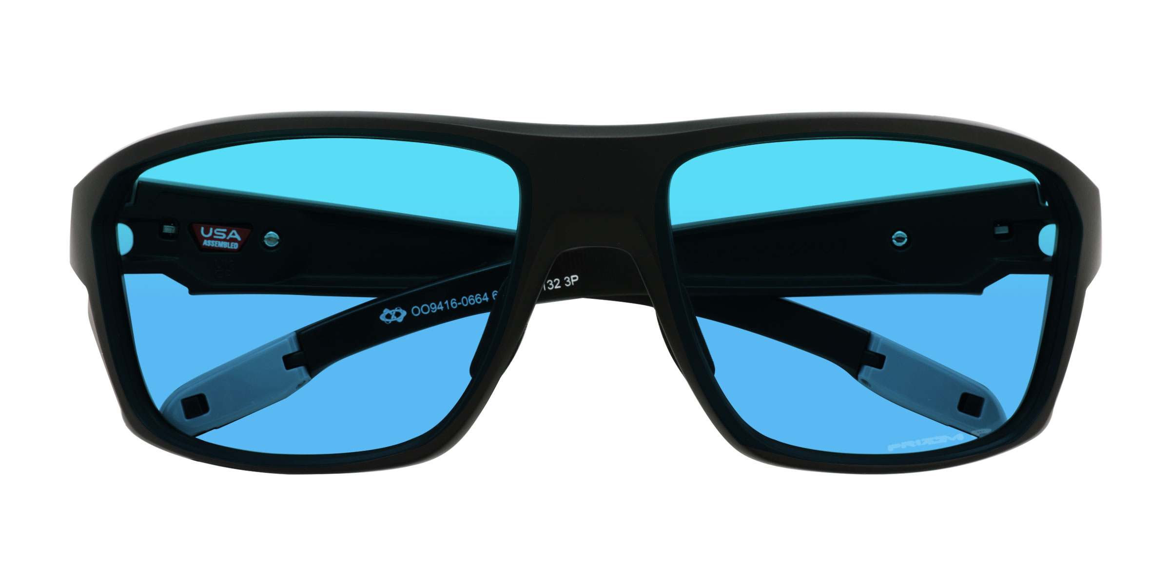 Noir Oakley Split Shot -  Plastique Lunettes de soleil