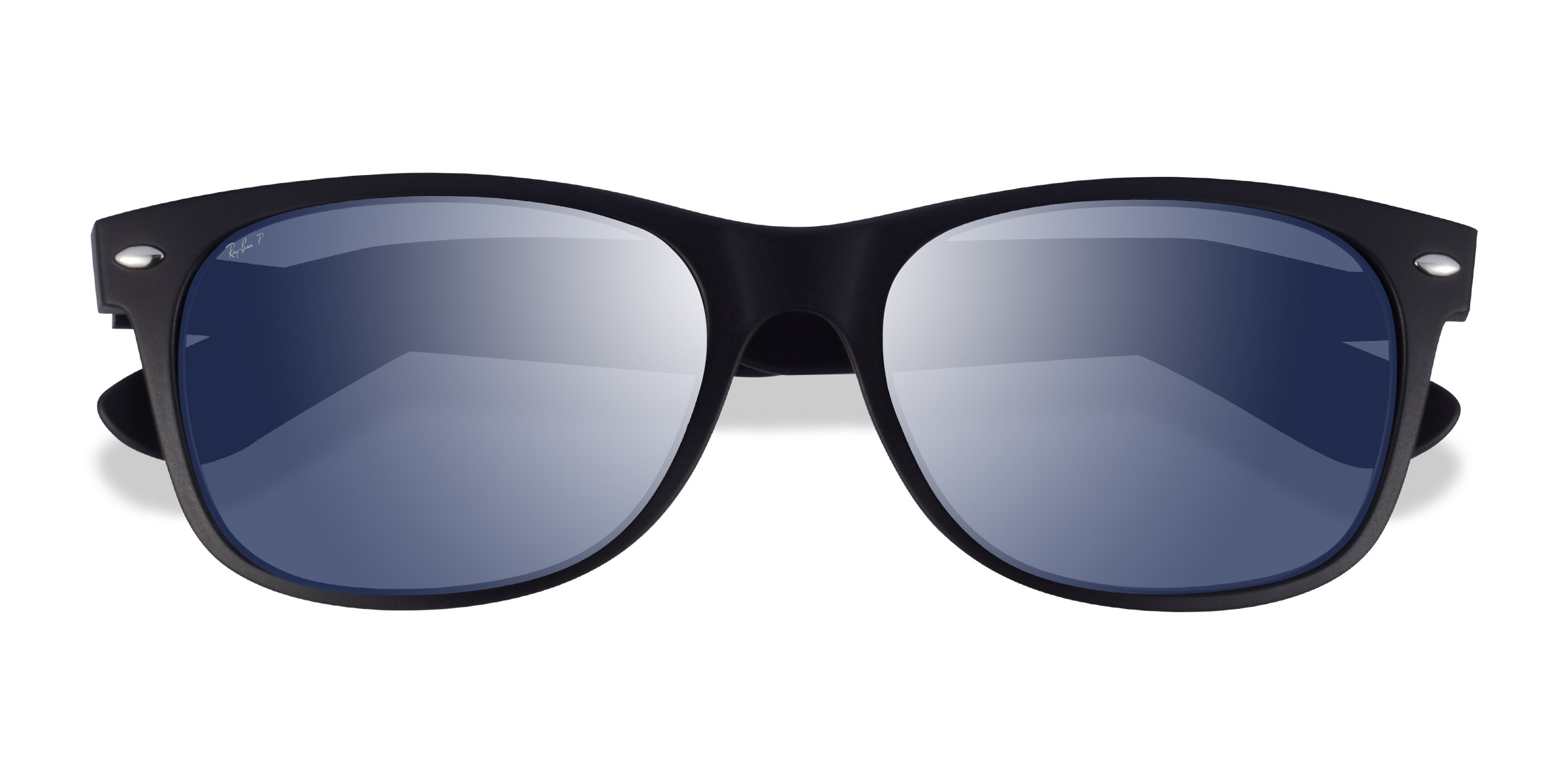 Matte Black Ray-Ban RB2132 -  Plastique Lunettes de soleil