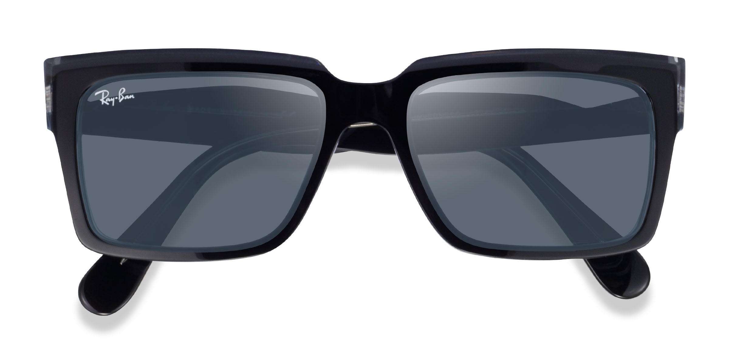 Black Clear Ray-Ban RB2191 -  Acetate Sunglasses