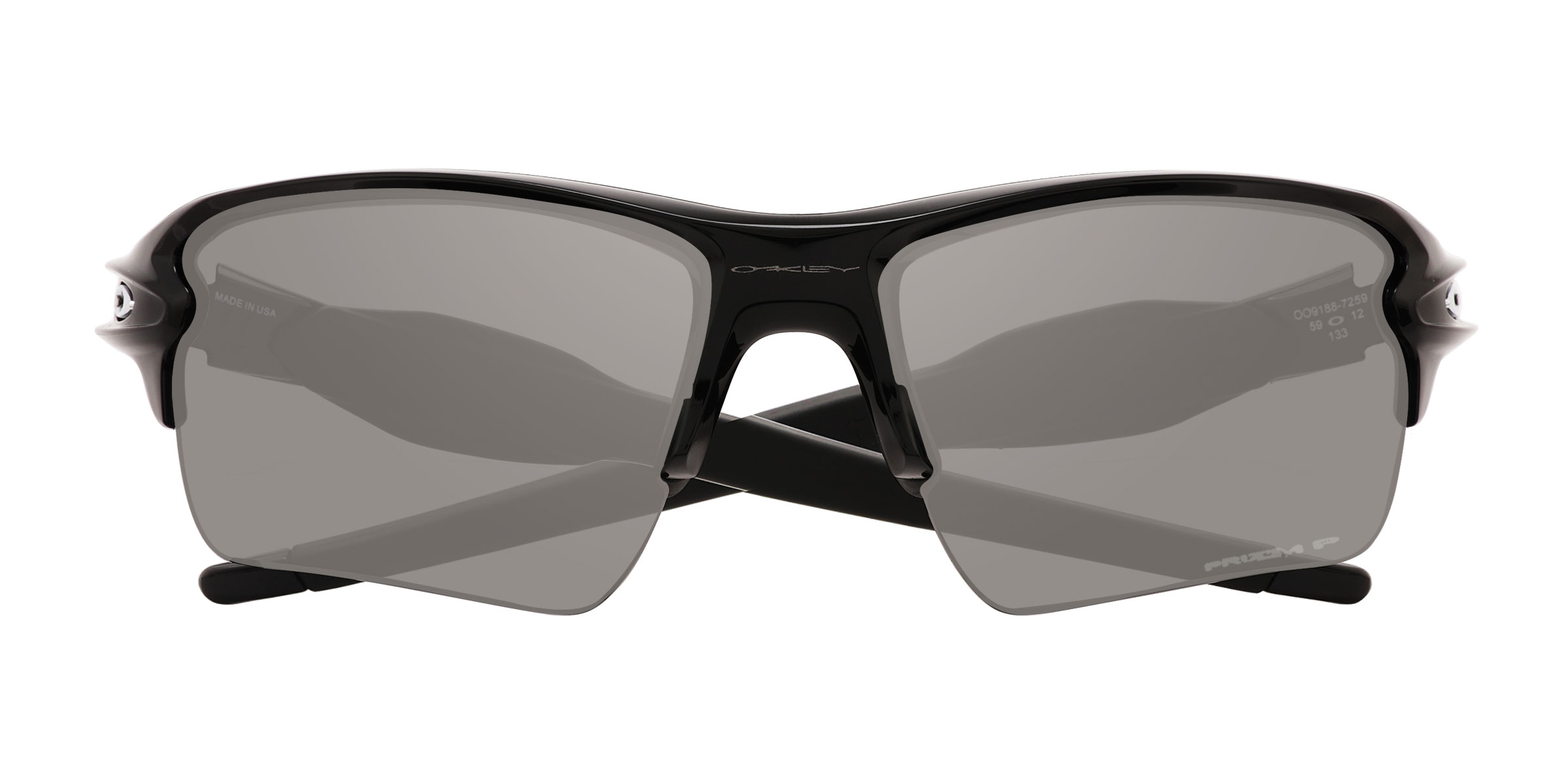 Noir Oakley OO9188 Flak 2.0 -  Plastique Lunettes de soleil