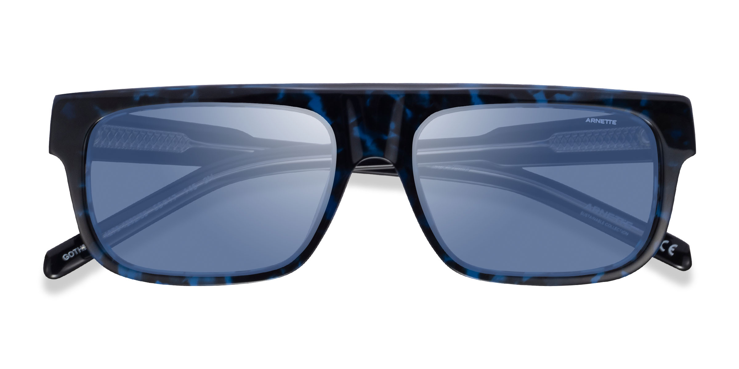 Tortoise Blue ARNETTE Gothboy - Acétate Lunettes de soleil