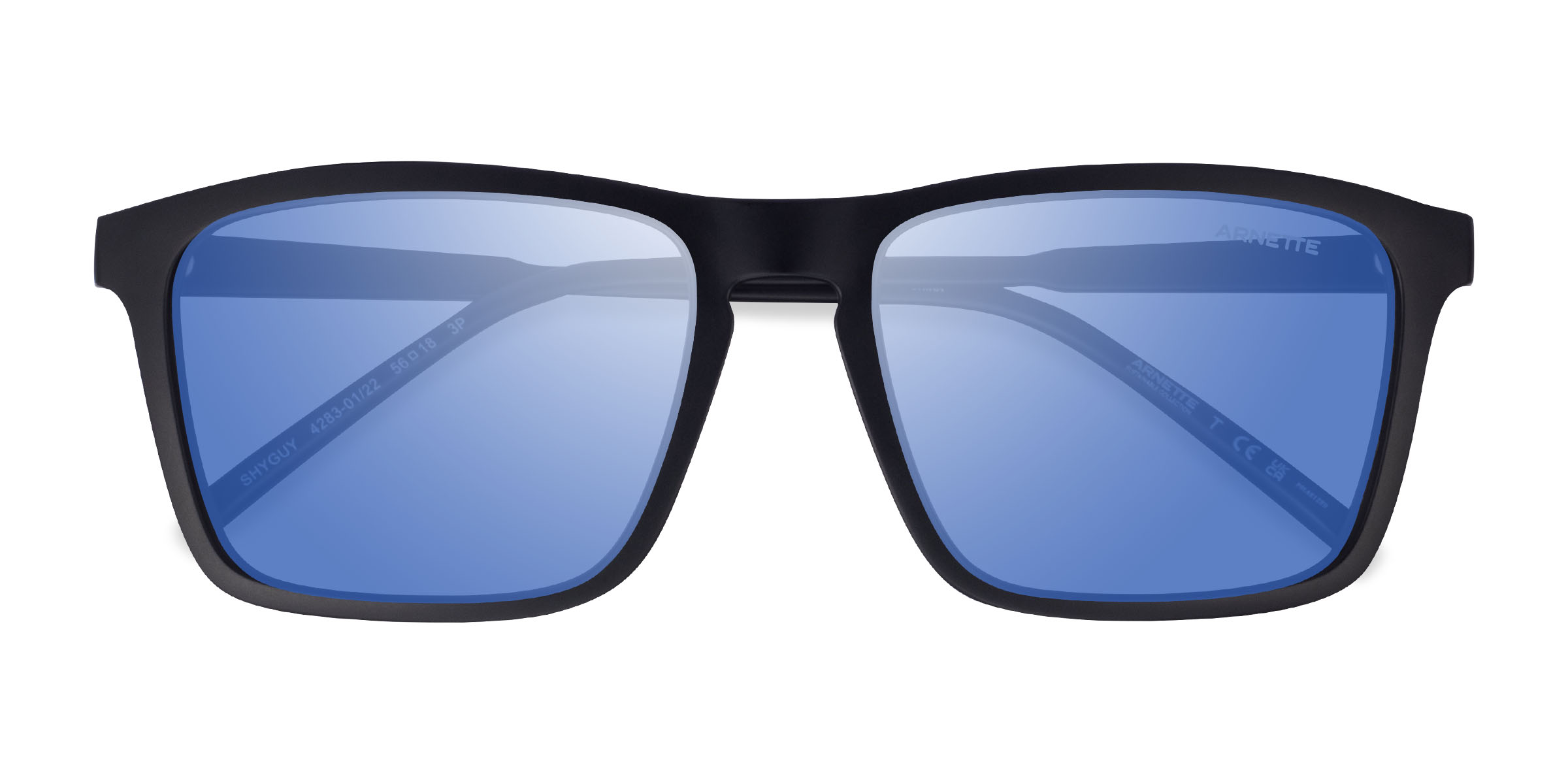 Matte Black ARNETTE Shyguy -  Plastic Sunglasses