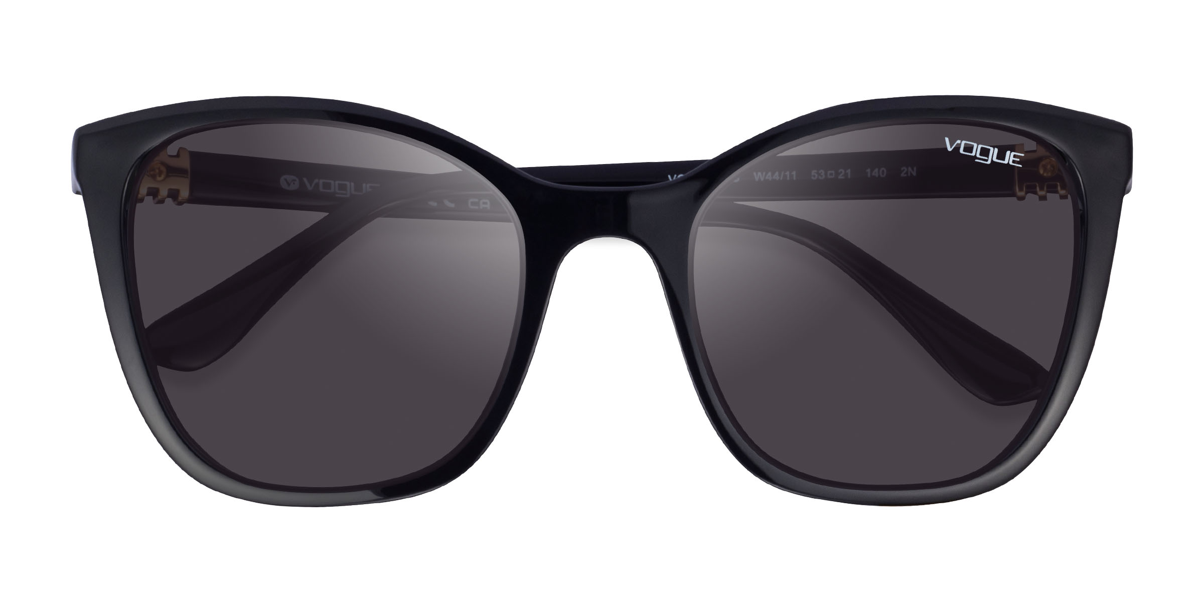 Noir Vogue Eyewear VO5243SB -  Plastique Lunettes de soleil