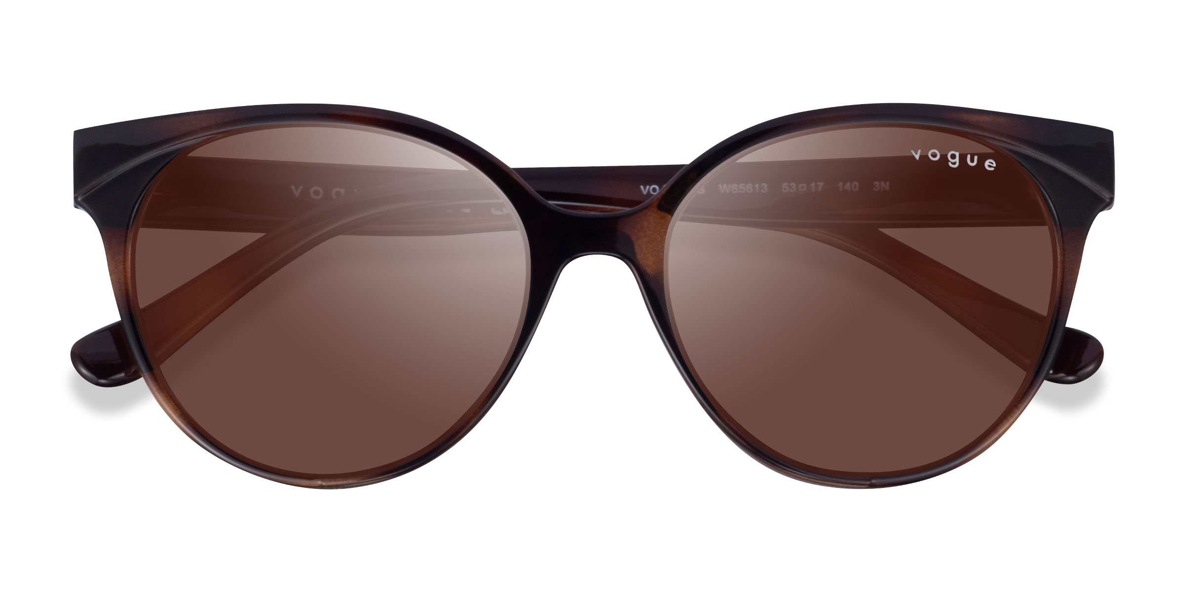 Écaille Noire Vogue Eyewear VO5246S -  Plastique Lunettes de soleil