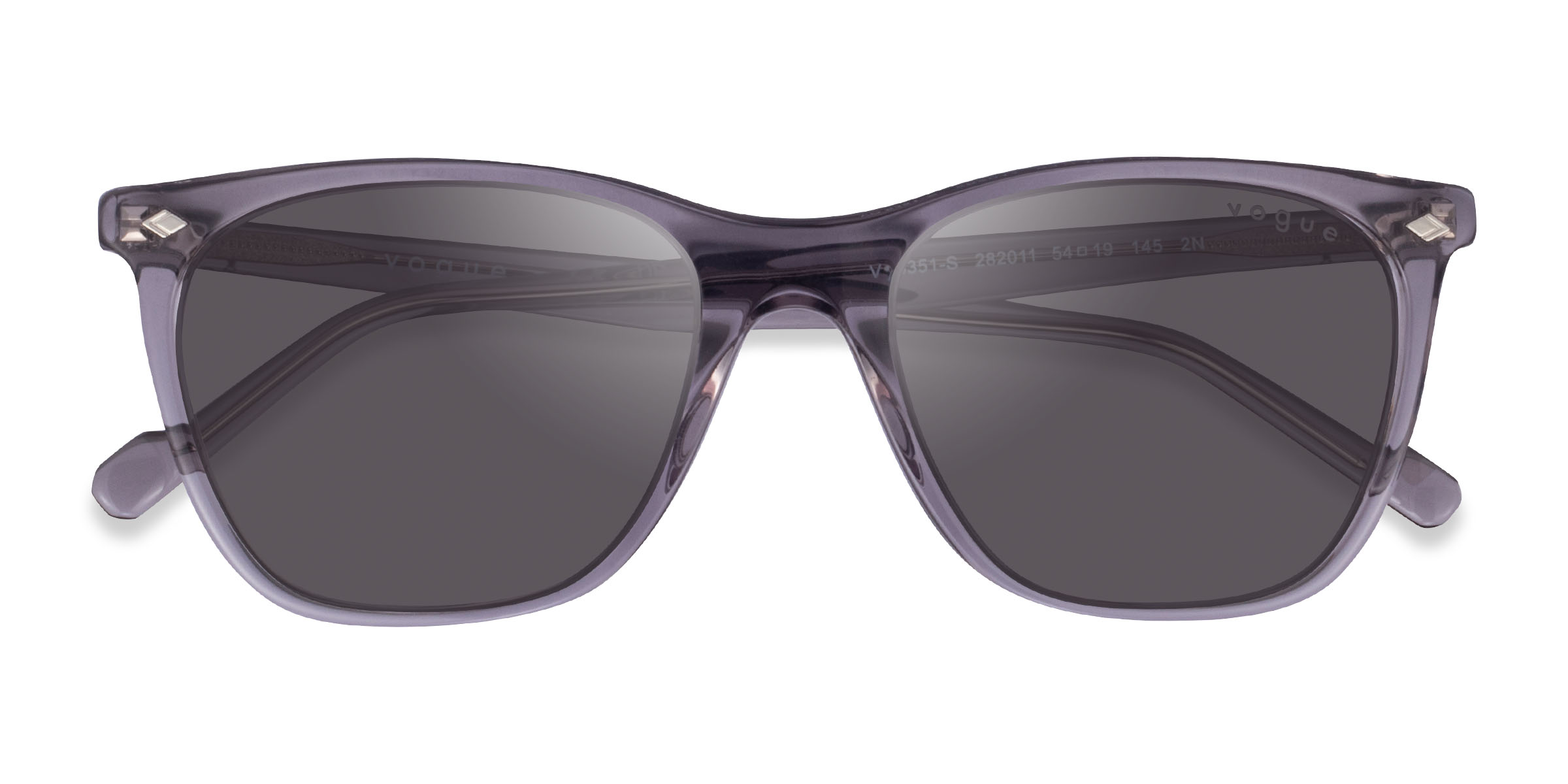 Transparent Gray Vogue Eyewear VO5351S -  Acétate Lunettes de soleil