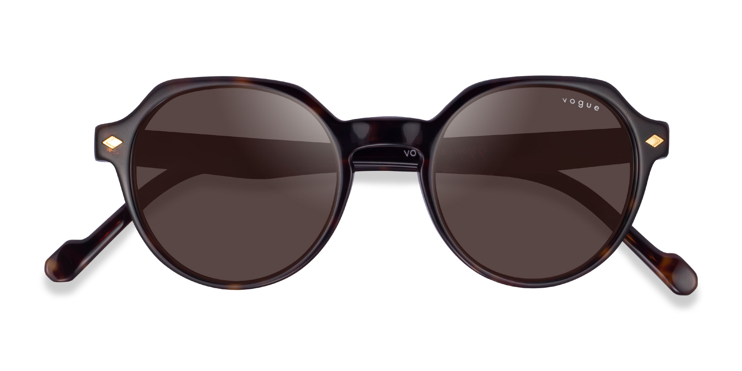 Écaille Noire Vogue Eyewear VO5370S -  Acétate Lunettes de soleil