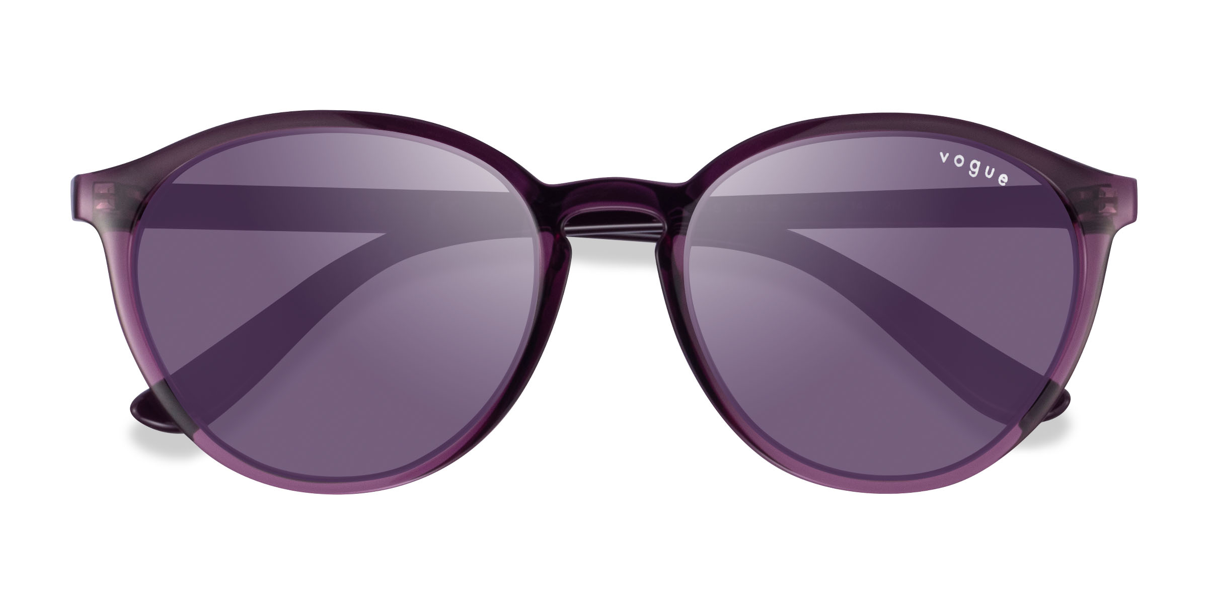 Violet Transparent Vogue Eyewear VO5374S - Plastique Lunettes de soleil