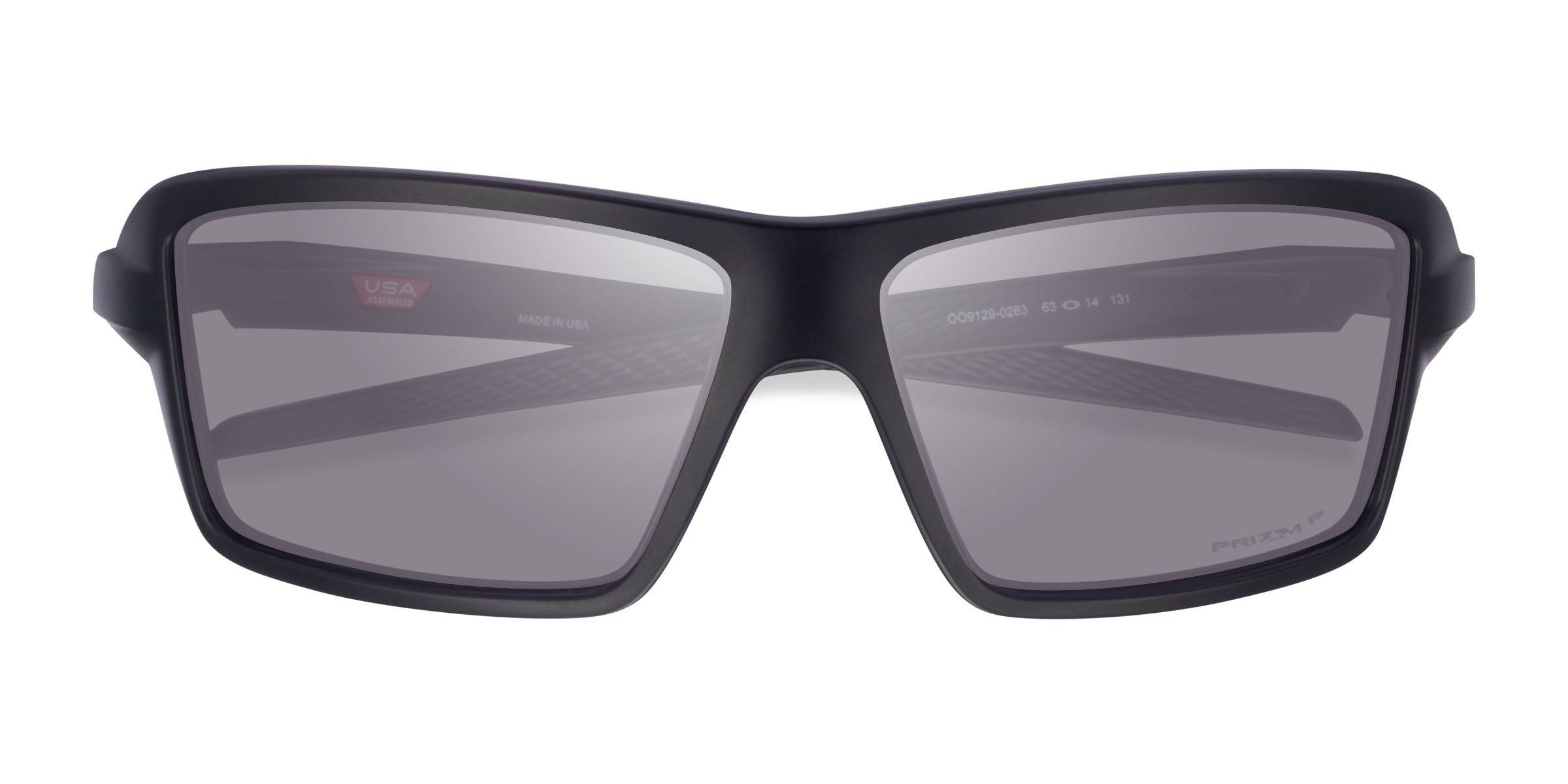 Noir Oakley Cables -  Plastique Lunettes de soleil