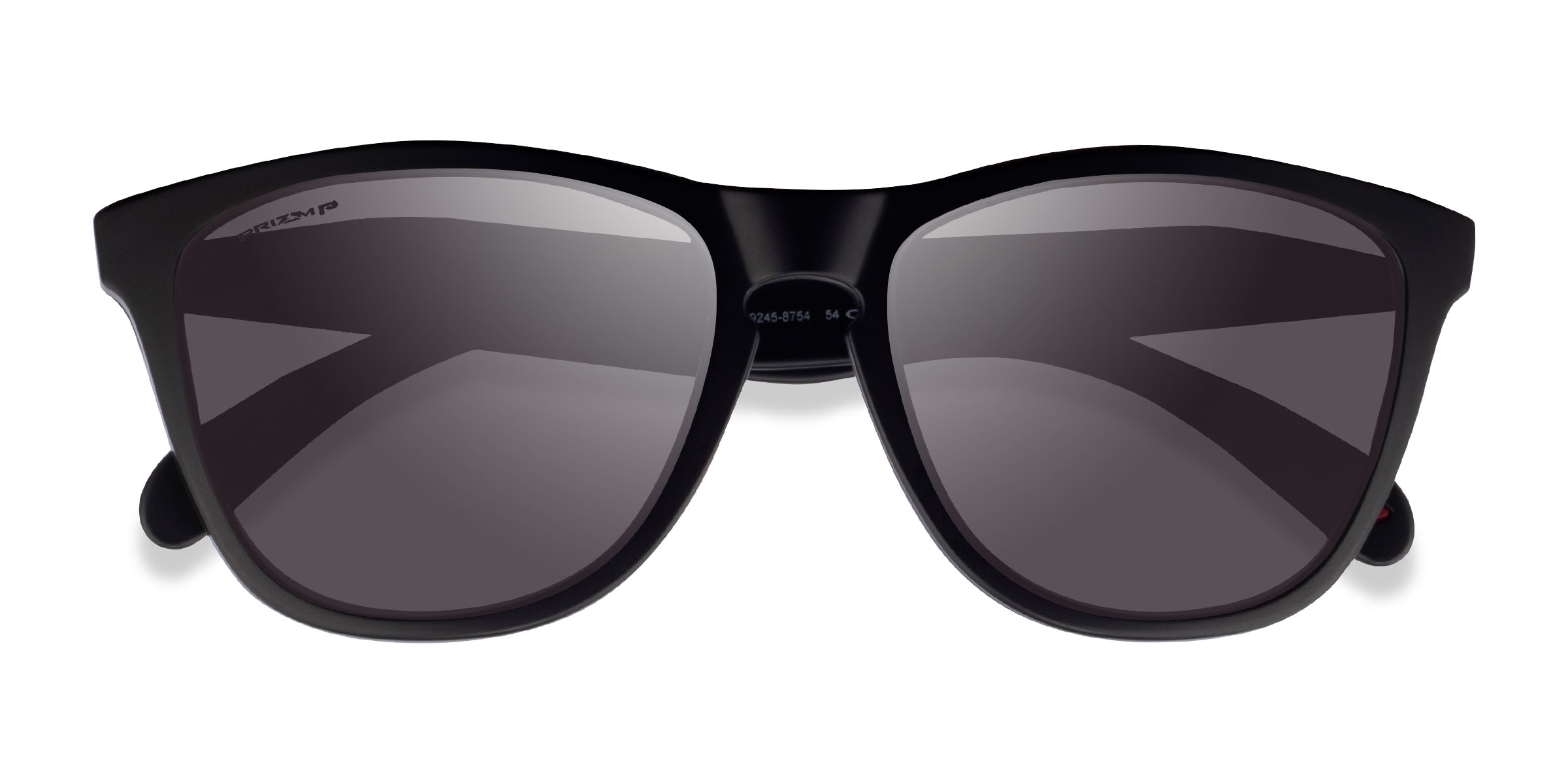 Matte Black Oakley OO9245 Frogskins Tm -  Plastique Lunettes de soleil