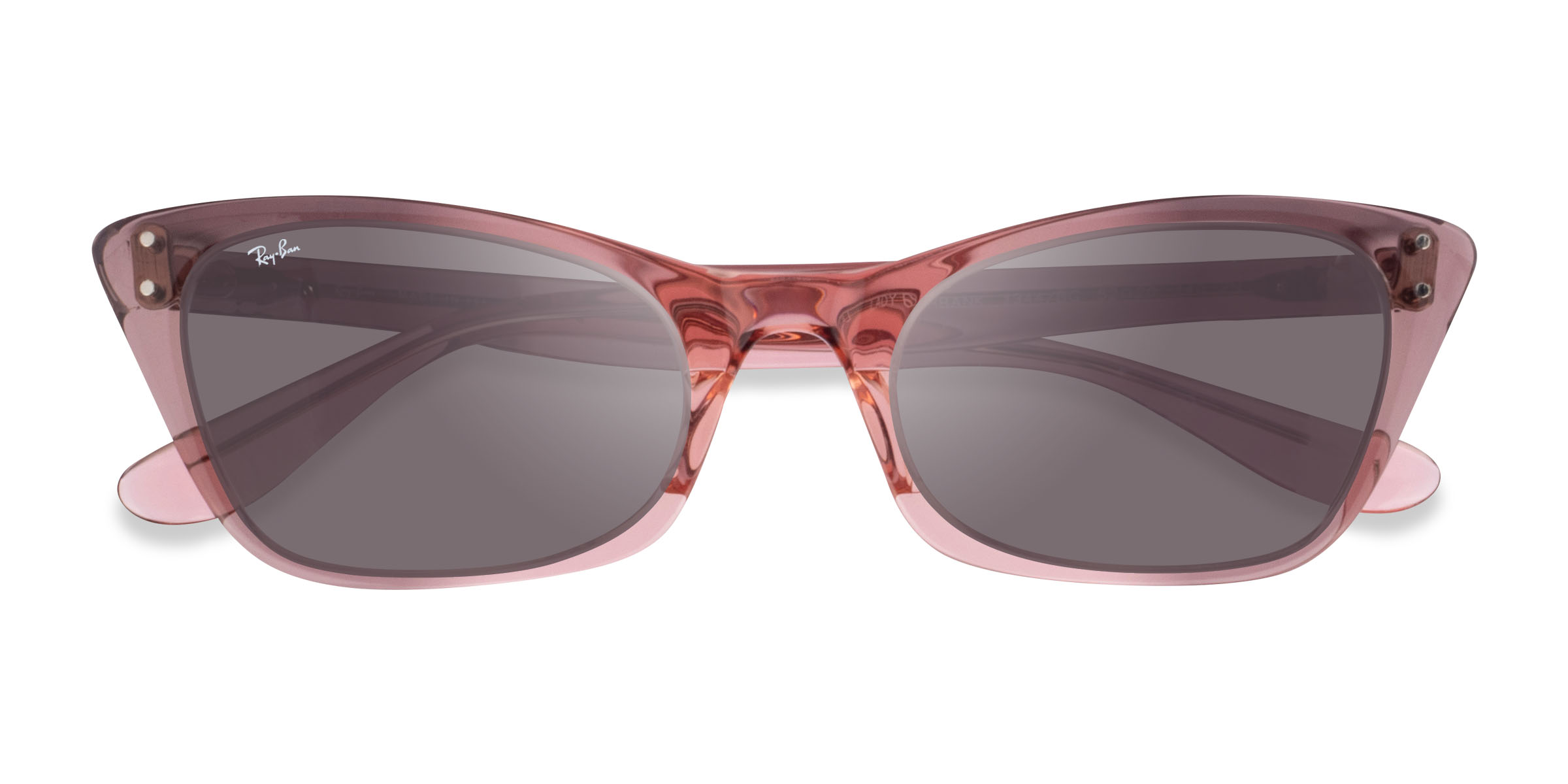 Transparent Pink Ray-Ban RB2299 -  Acetate Sunglasses