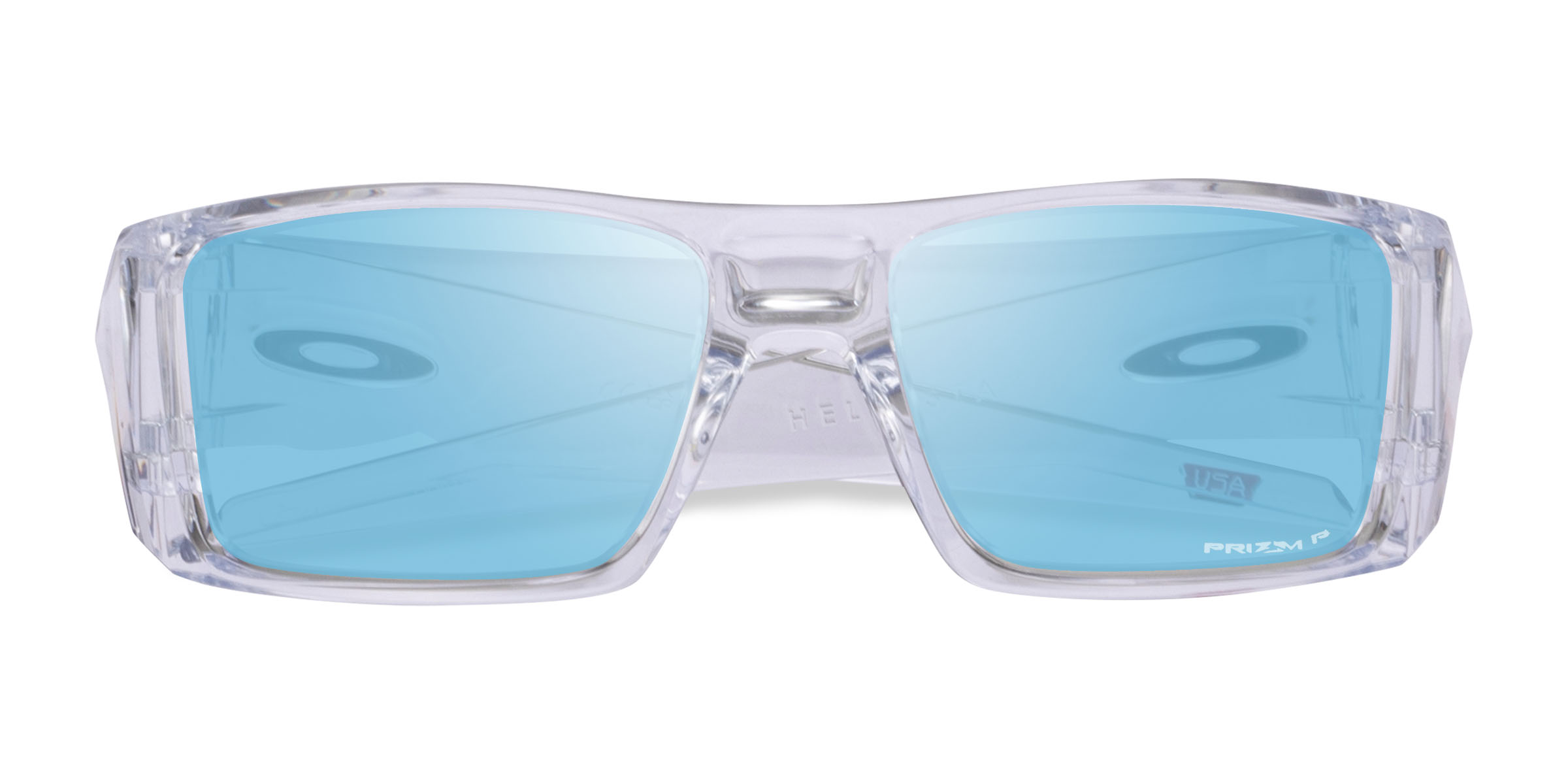 Transparent Oakley Heliostat -  Plastique Lunettes de soleil