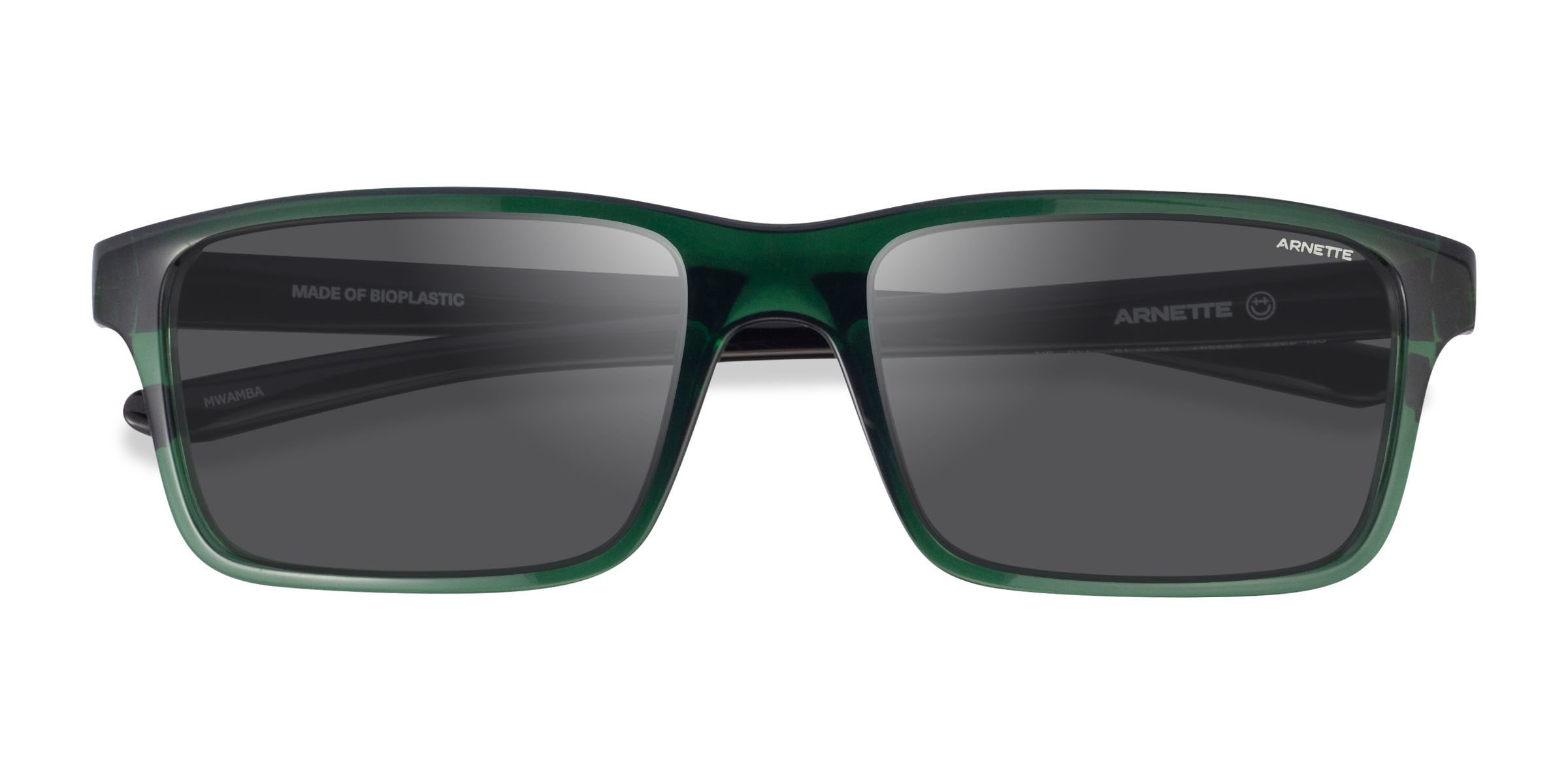 Transparent Green ARNETTE Mwamba -  Plastique Lunettes de soleil