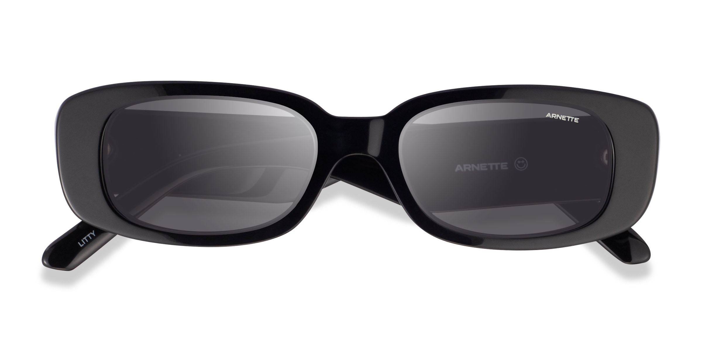 Noir ARNETTE Litty -  Acétate Lunettes de soleil
