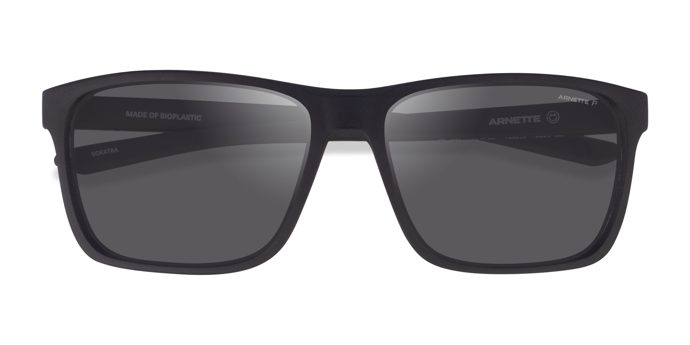 Matte Black ARNETTE Sokatra -  Plastique Lunettes de soleil