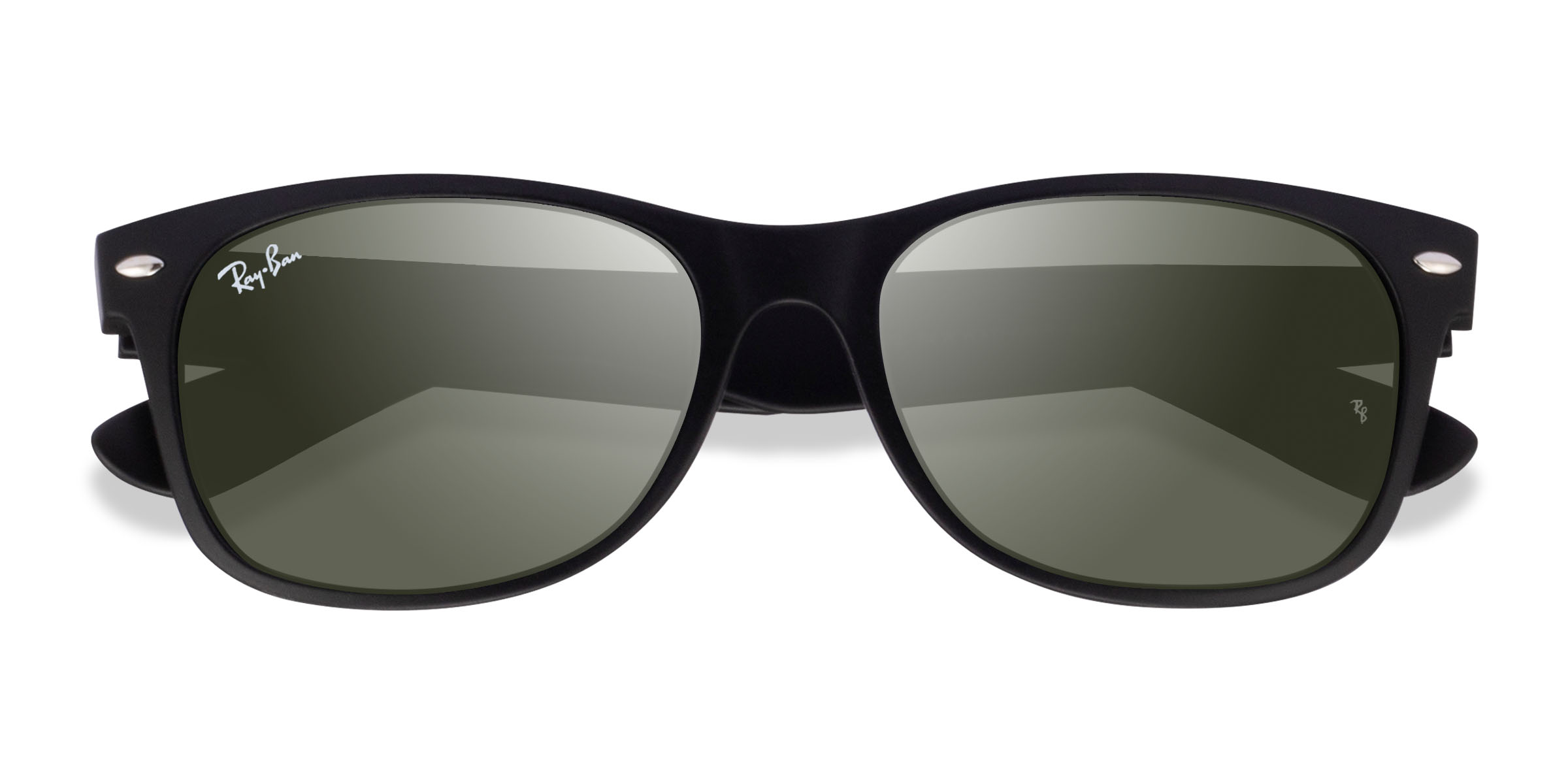 Rubber Black Ray-Ban RB2132 -  Plastique Lunettes de soleil