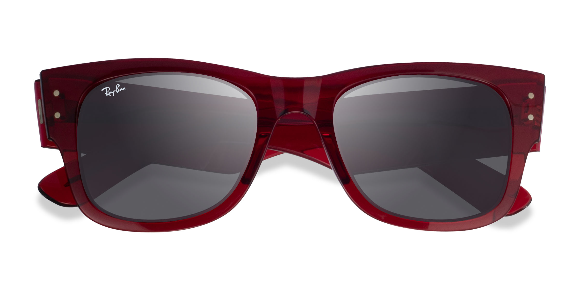 Transparent Red Ray-Ban RB0840S -  Plastique Lunettes de soleil