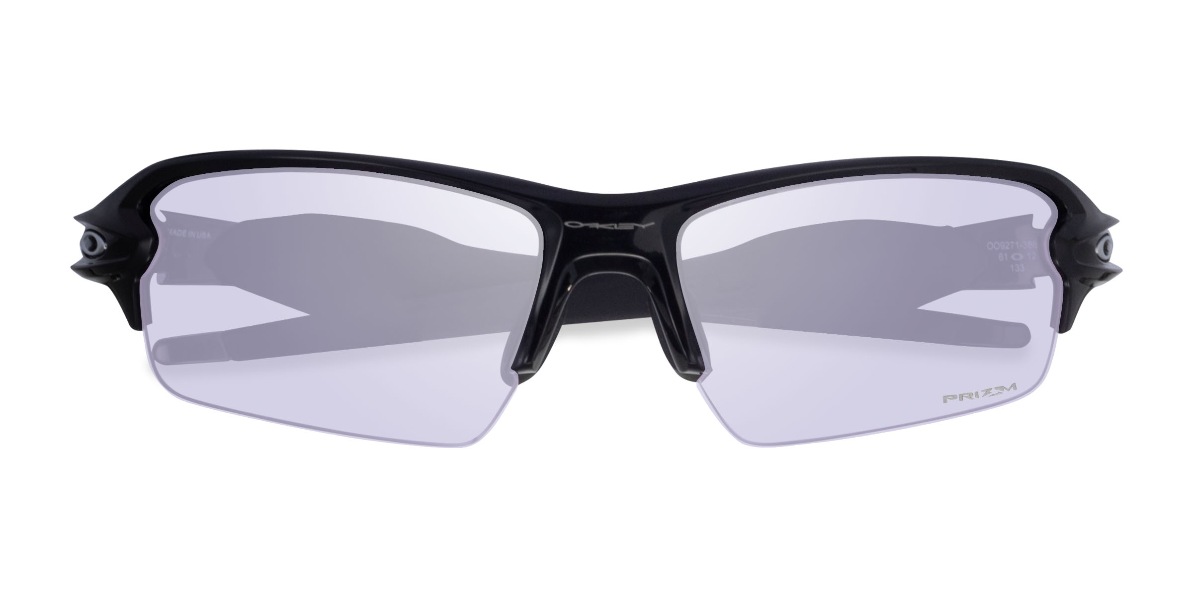 Polished Black Oakley OO9271 Flak 2.0 -  Plastique Lunettes de soleil