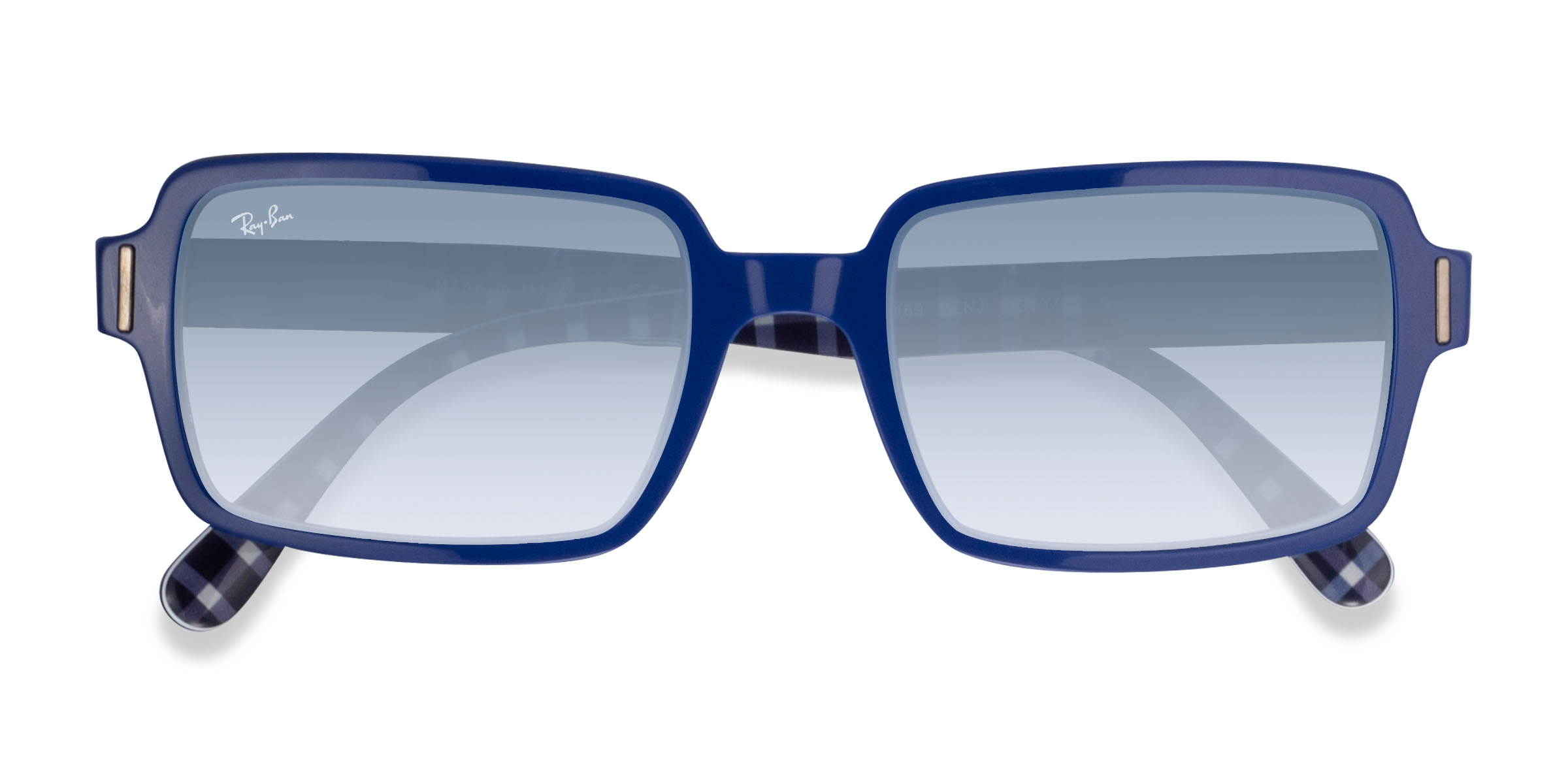 Blue White Ray-Ban RB2189 Benji -  Acétate Lunettes de soleil