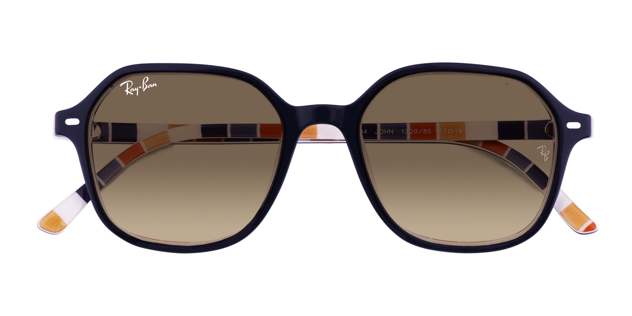 Bleu foncé Ray-Ban RB2194 John -  Acétate Lunettes de soleil