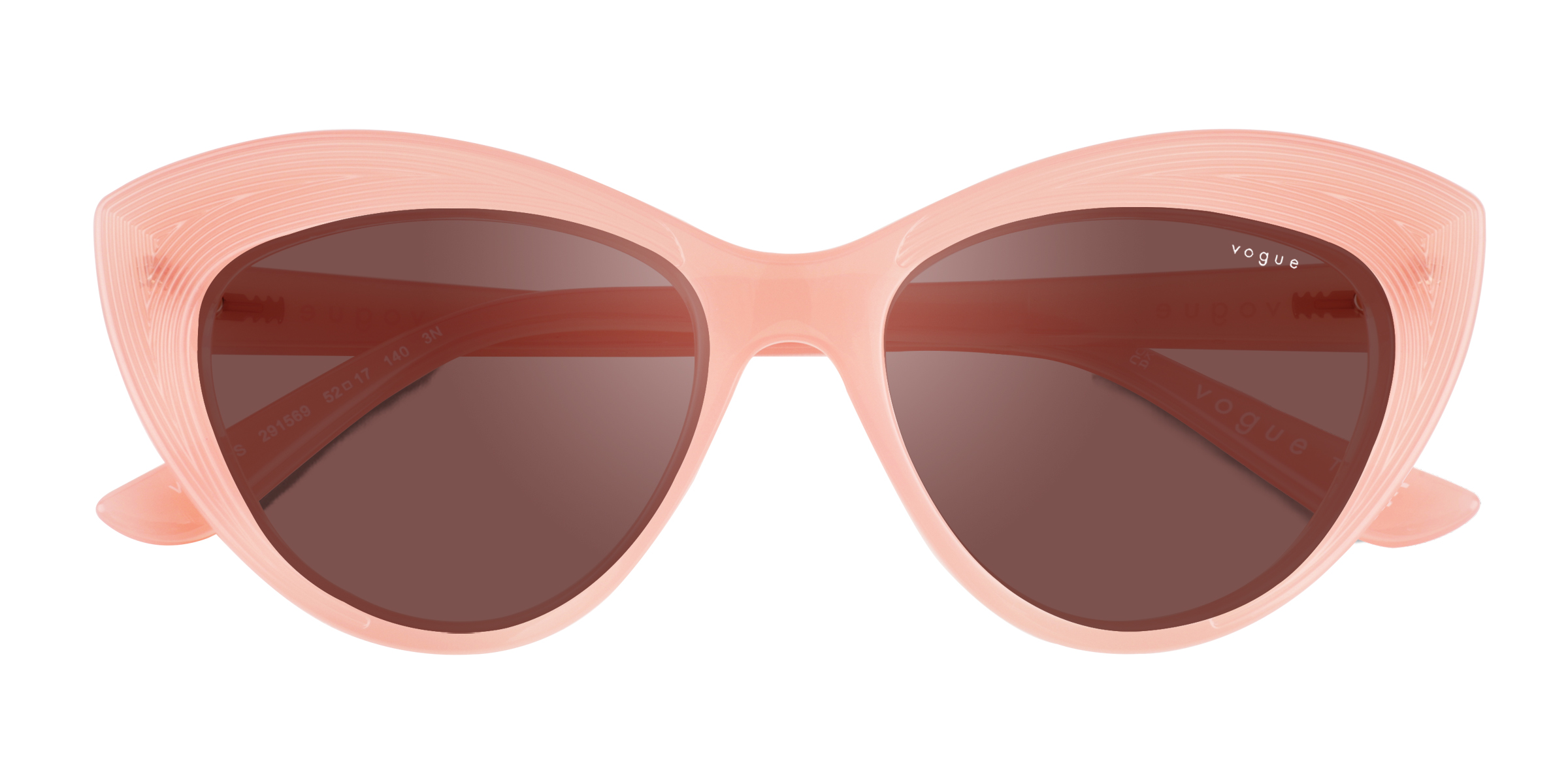 Rose Vogue Eyewear VO5377S - Plastique Lunettes de soleil