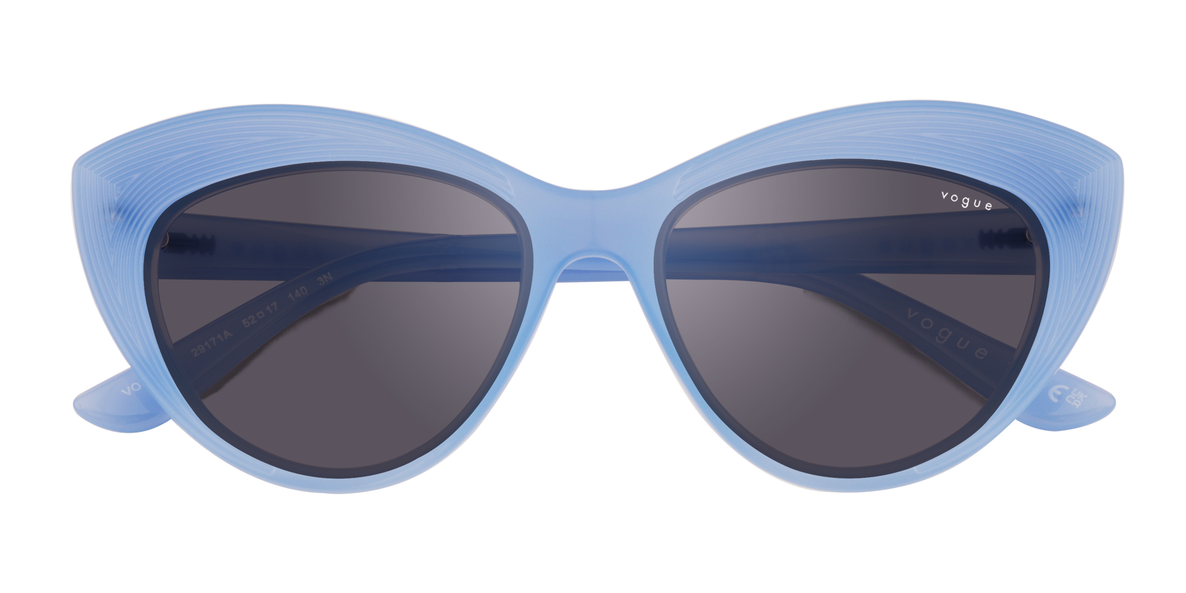 Bleu pâle Vogue Eyewear VO5377S -  Plastique Lunettes de soleil