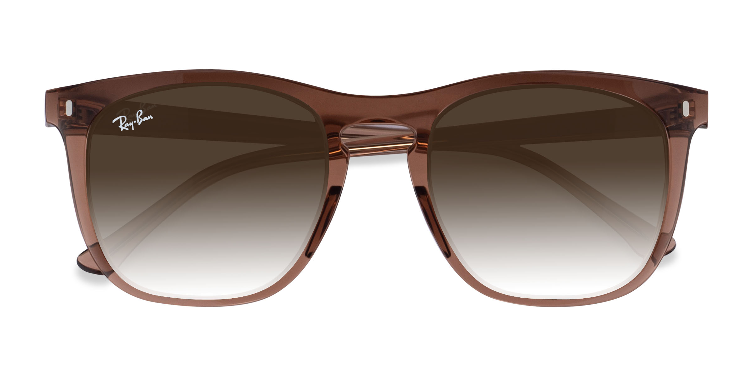 Clear Light Brown Ray-Ban RB2210 -  Plastic Sunglasses